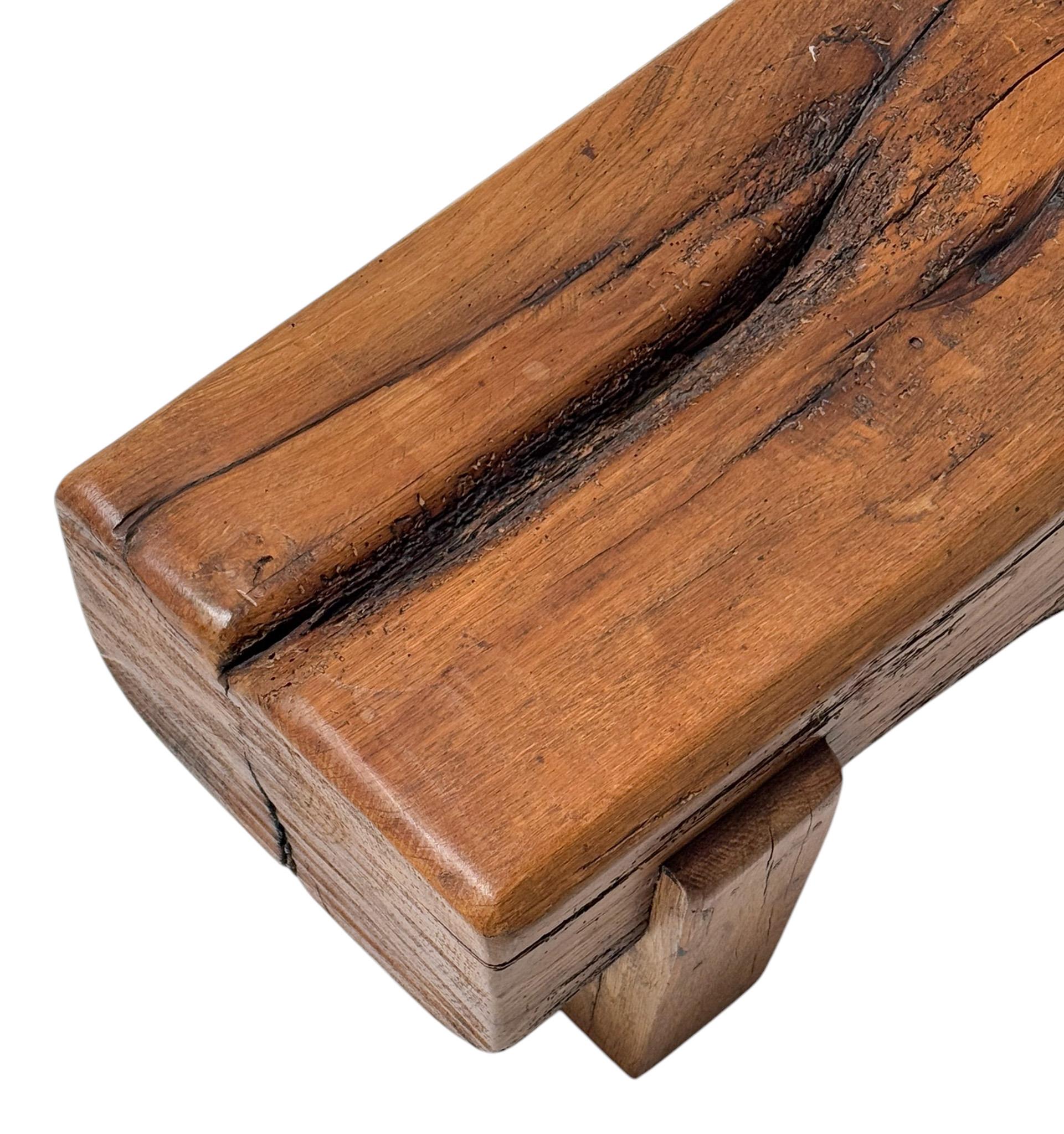 Table d'appoint brutaliste et rustique Wabi Sabi, 1970 en vente 3