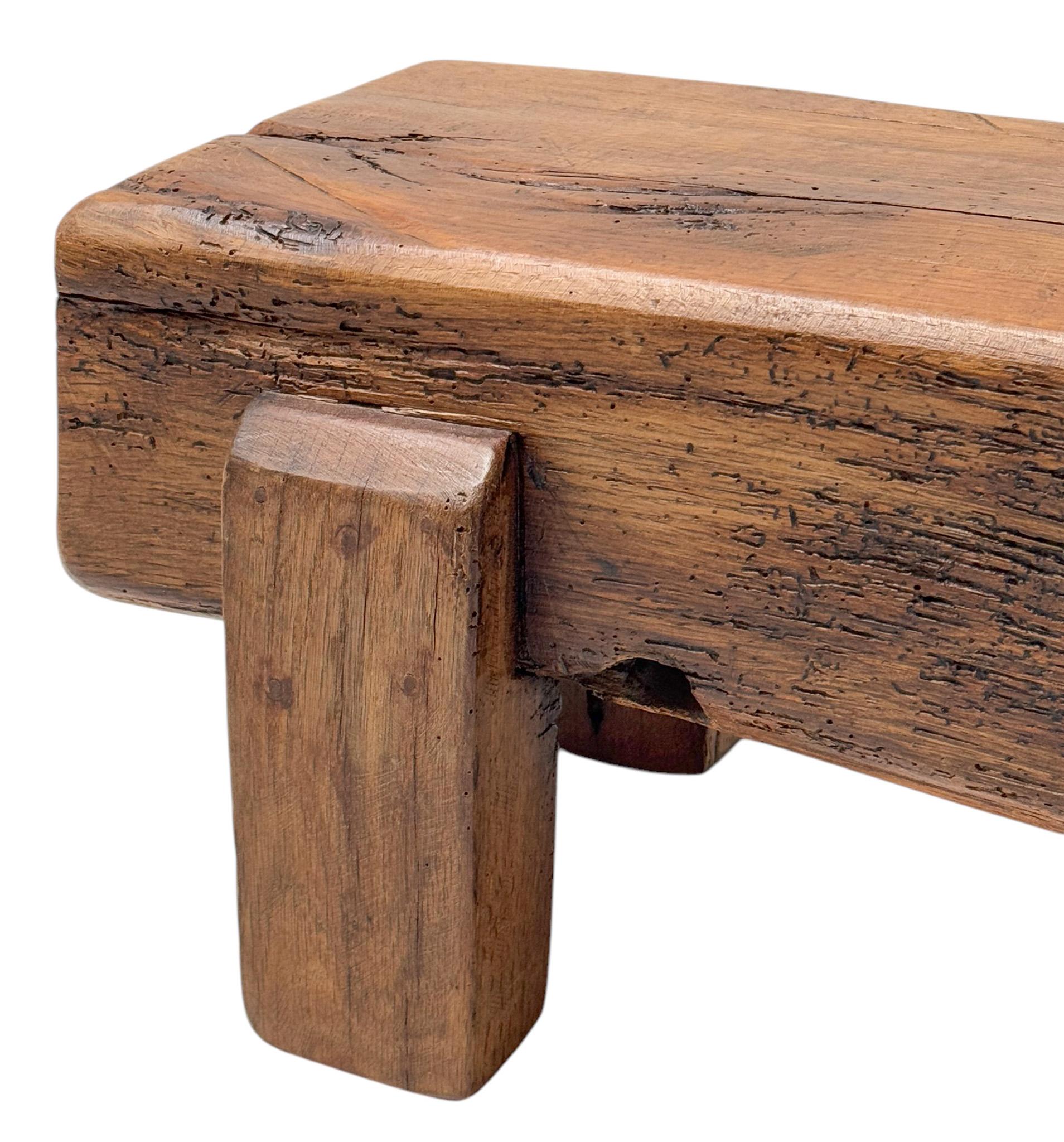 Table d'appoint brutaliste et rustique Wabi Sabi, 1970 en vente 5