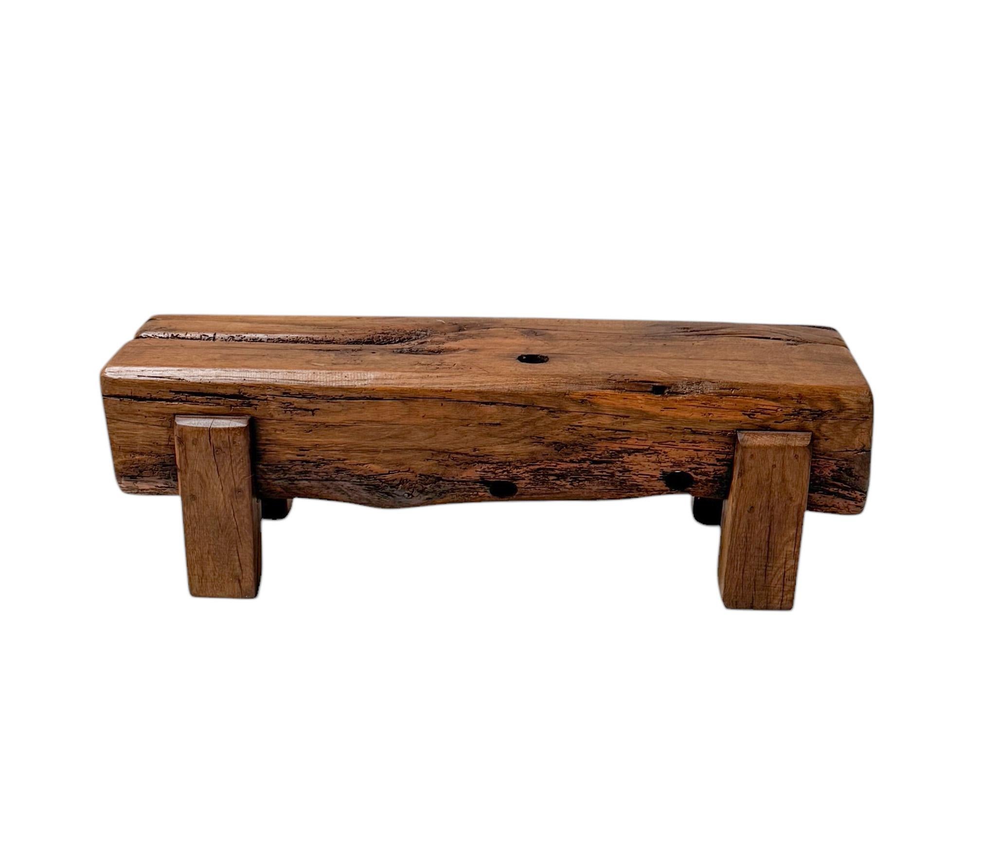 Brutalisme Table d'appoint brutaliste et rustique Wabi Sabi, 1970 en vente