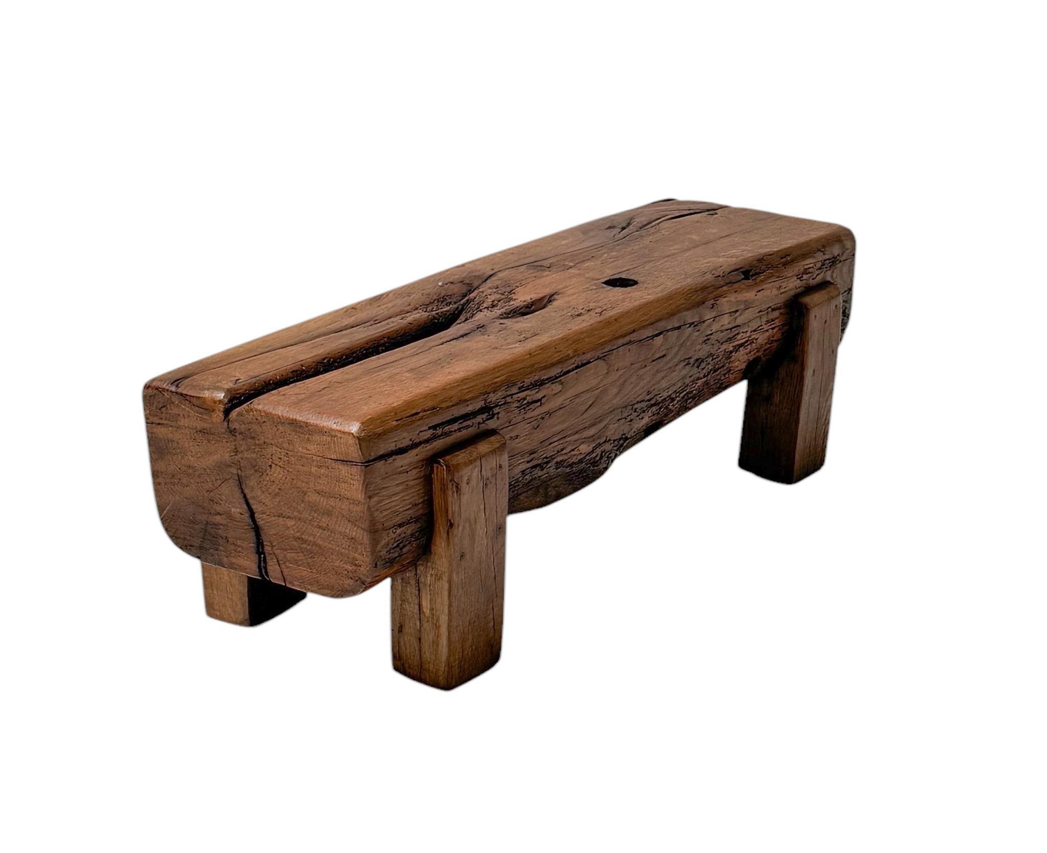 Table d'appoint brutaliste et rustique Wabi Sabi, 1970 Bon état - En vente à Amsterdam, NL