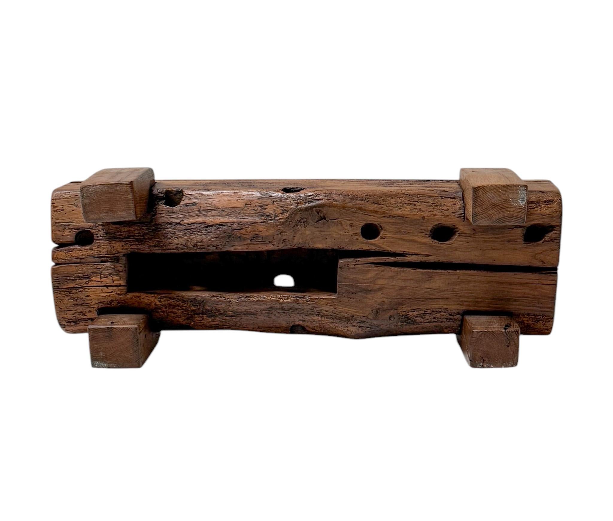 Table d'appoint brutaliste et rustique Wabi Sabi, 1970 en vente 1