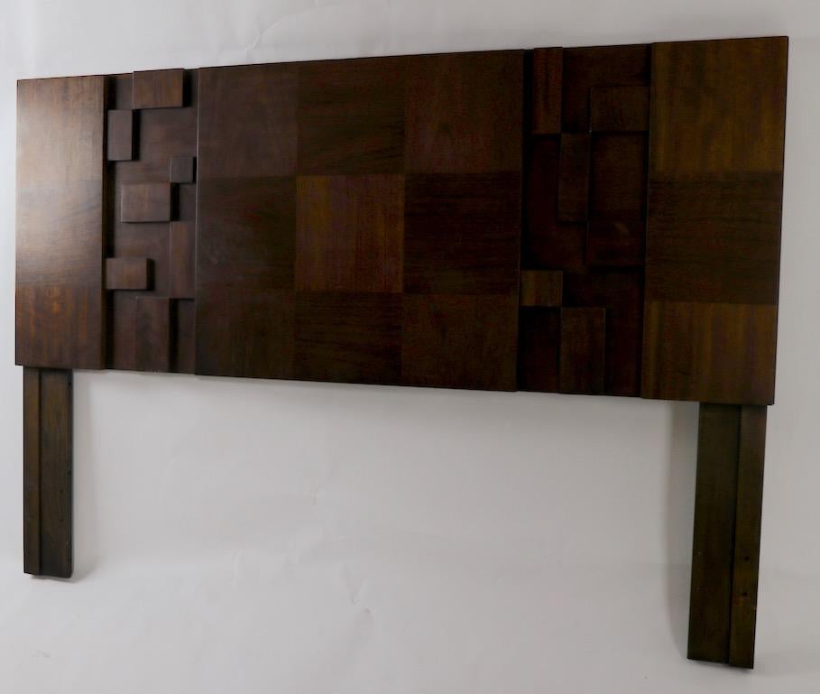 lane brutalist headboard