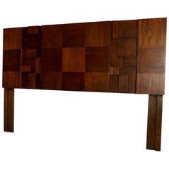 Used Brutalist School Mosaic Headboard by Lane