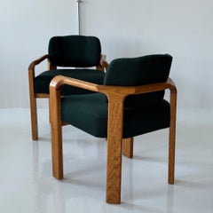 Sillas de Comedor Esculpidas Brutalistas de Lou Hodges para Generation 80