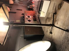 Brutalist Sculptural Floor Lamp in the style of Alberto Giacometti