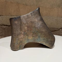 Brutalistische Metallskulptur Cocktail Drink Shaker postmodern