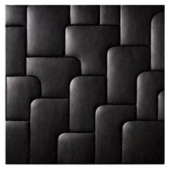 Formas Orgánicas Escultóricas Brutalistas Paneles de Pared de Madera, Por Encargo