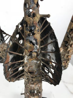 Scultura brutalista "Famiglia" Firmata Italia, circa 1961 Maniera di Marcello Fantoni