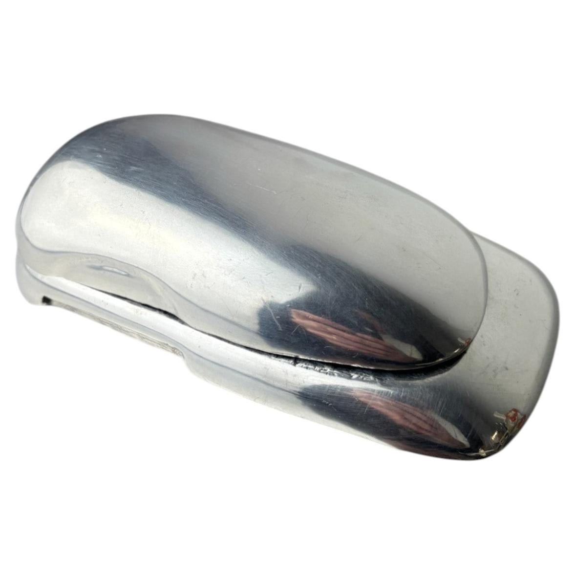 Brutalist Sculpture Paperweight by Art3, Solid Aluminum, Spain, 1970s For Sale