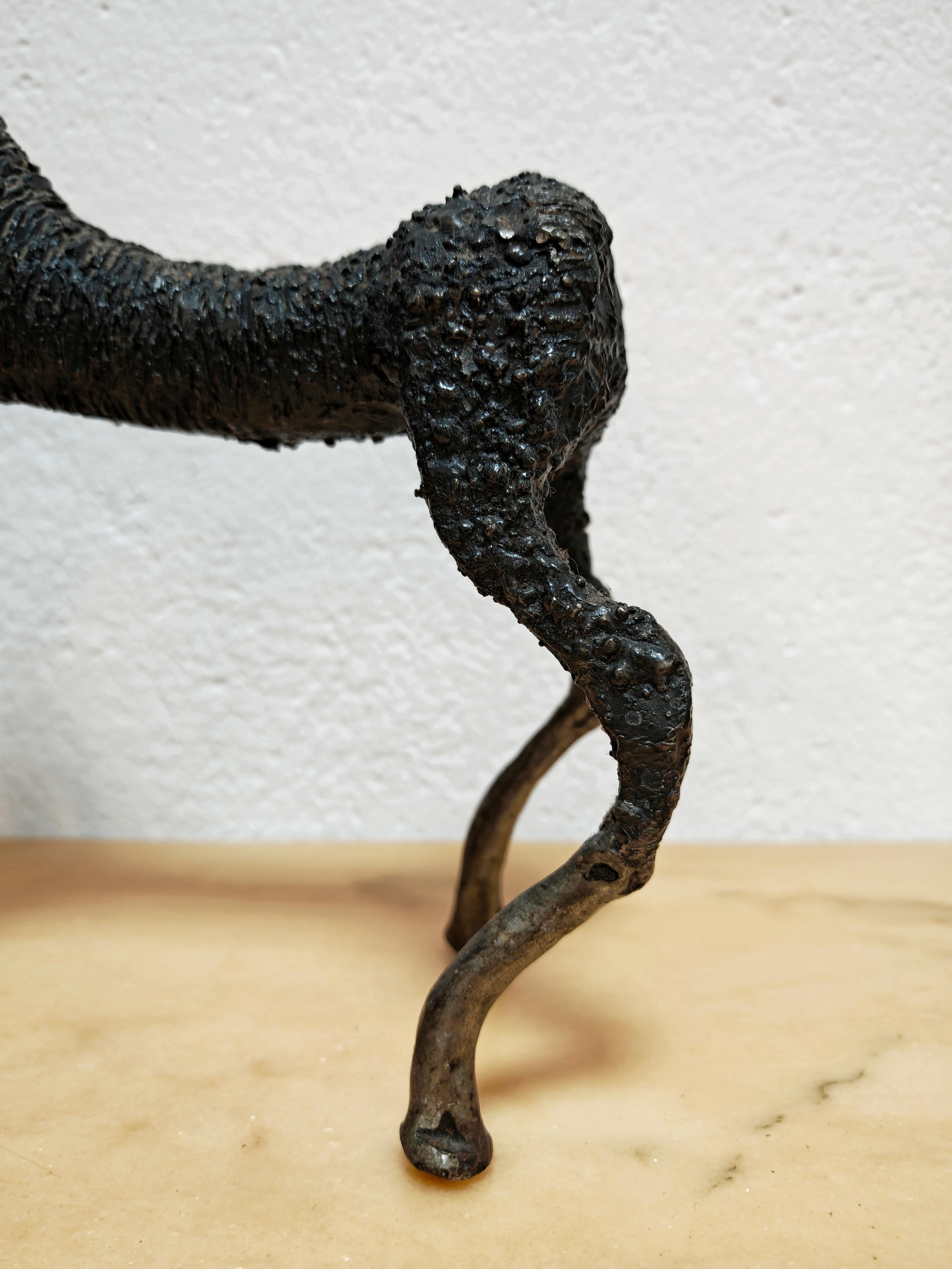 Brutalist sculpture 
