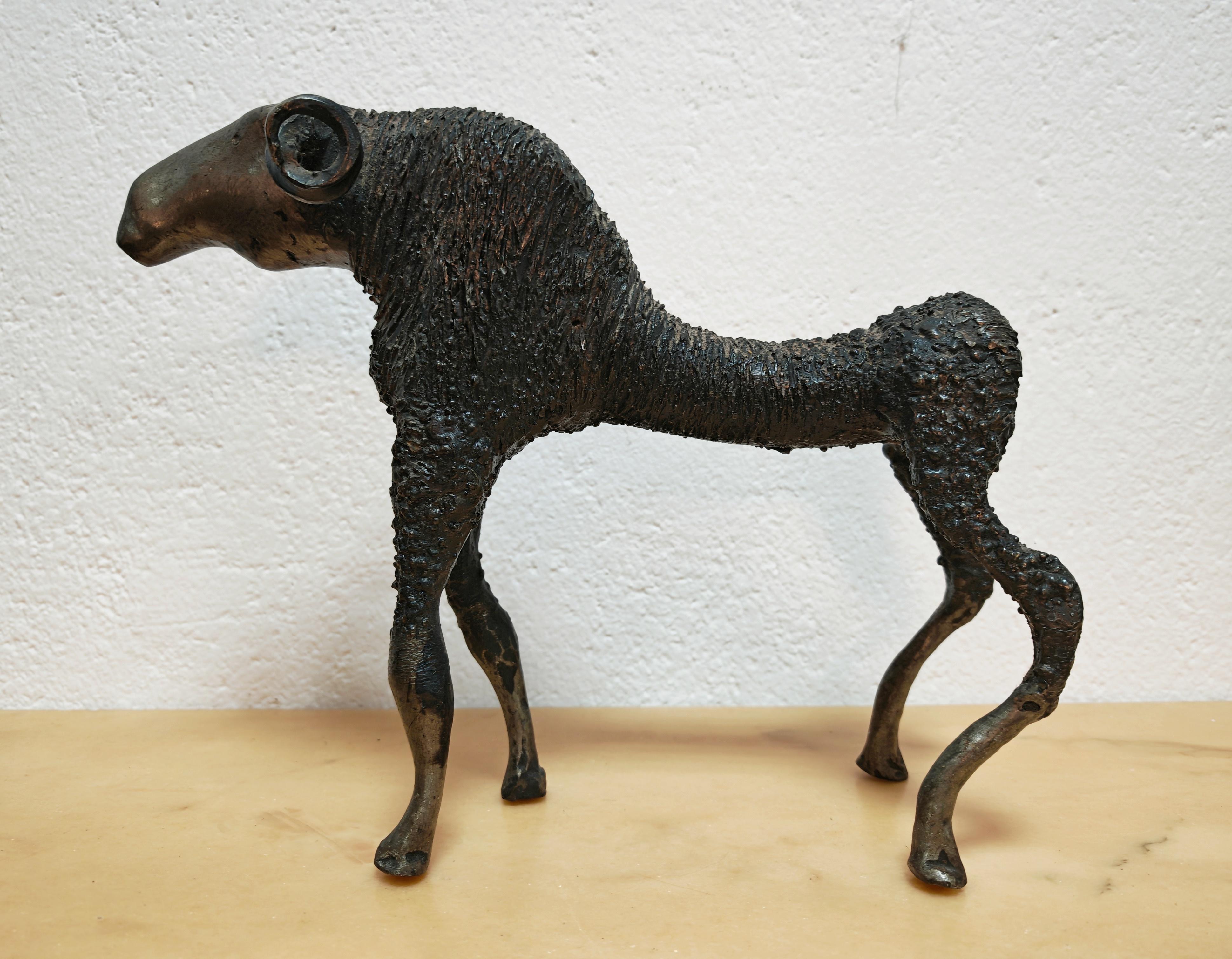 Brutalist sculpture 