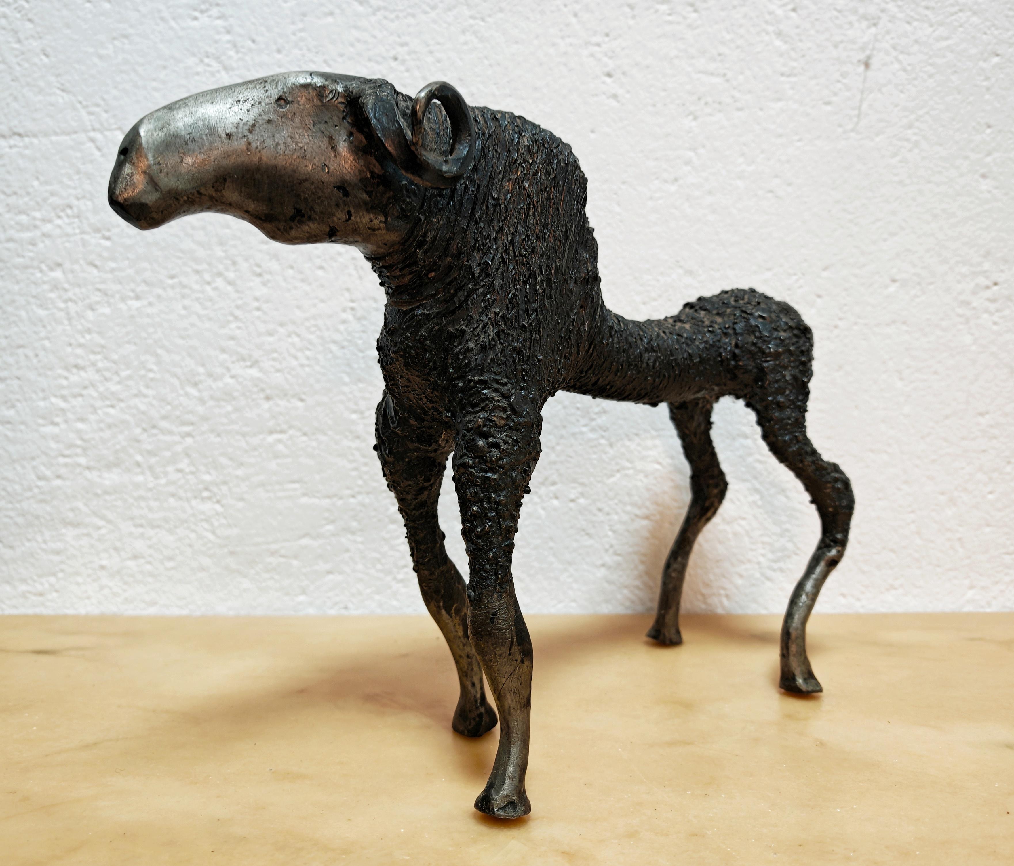 Brutalist sculpture 