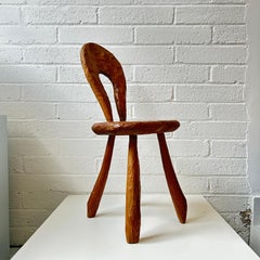 Brutalist Sculptured Chairs