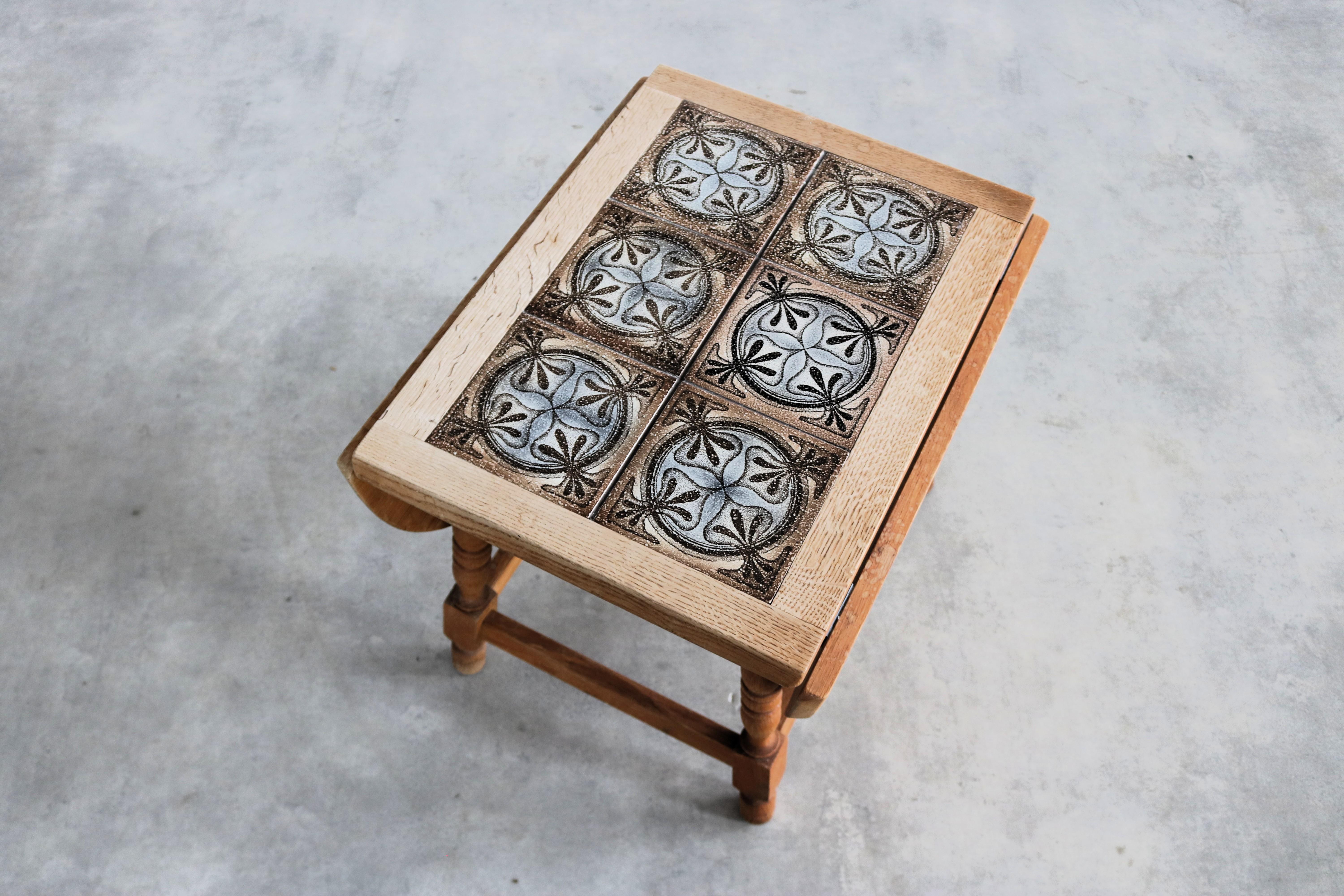 Mid-20th Century Brutalist side table  small table  1960s  Danish For Sale