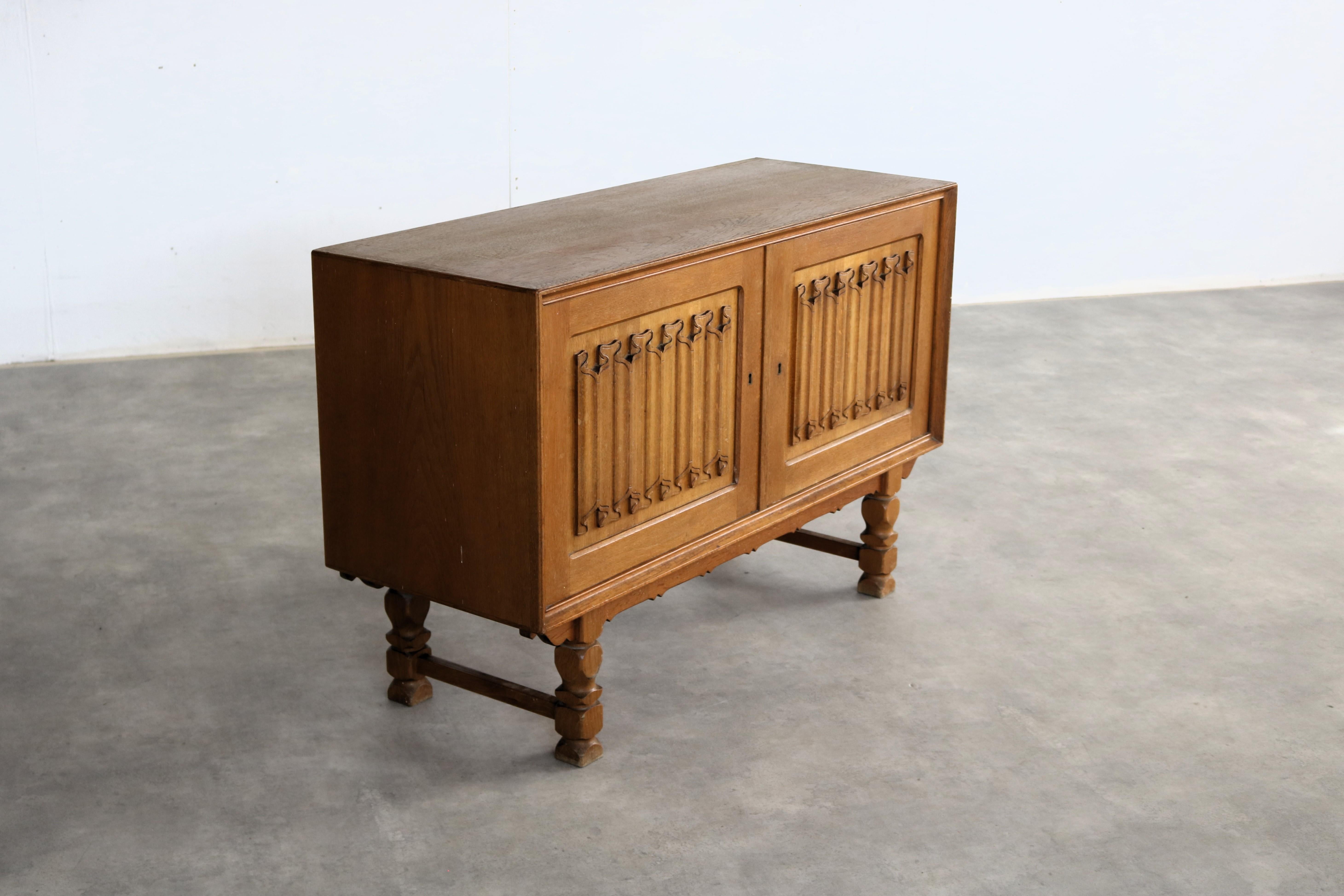Mid-20th Century Brutalist sideboard 1960s  Danish For Sale