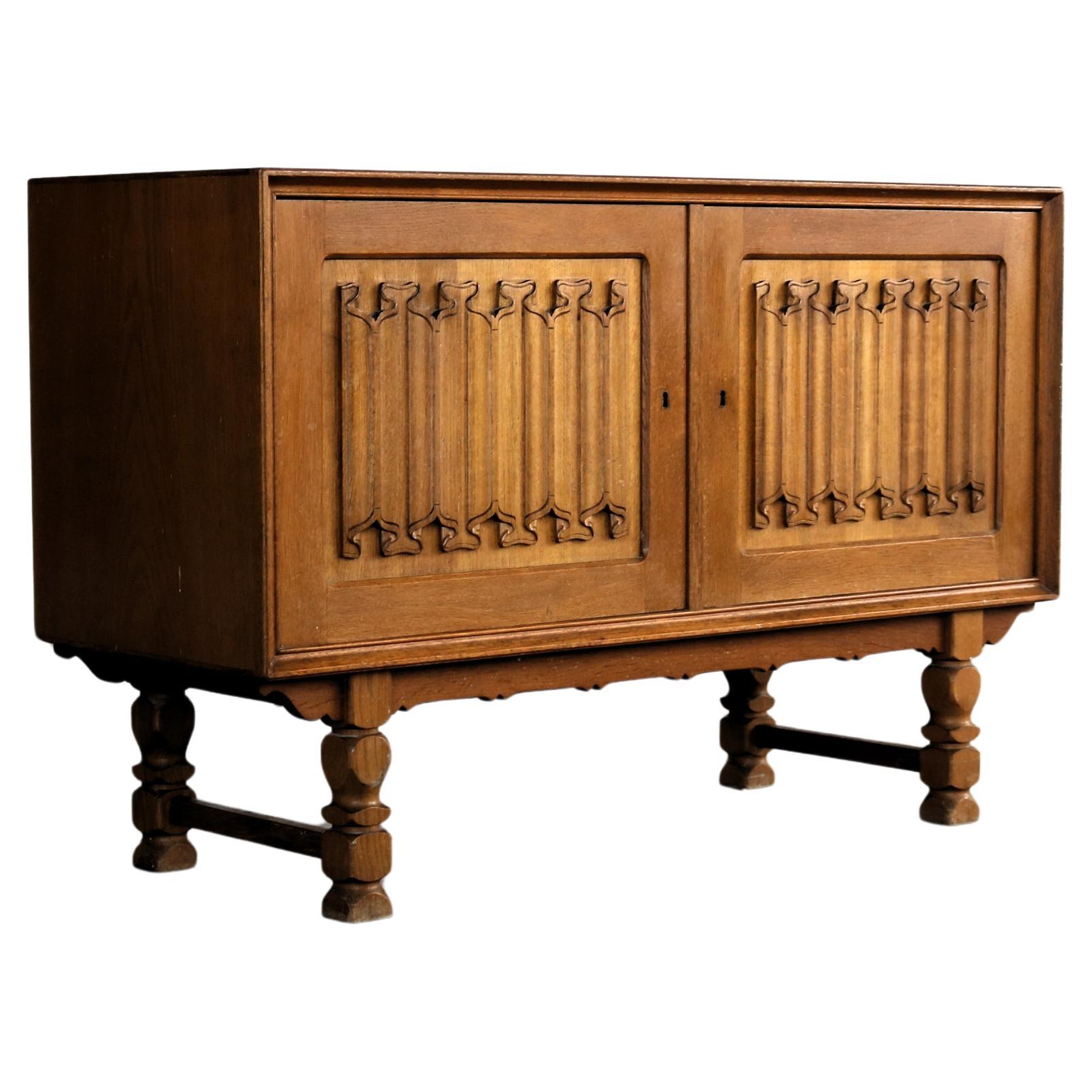 Brutalist sideboard 1960s  Danish