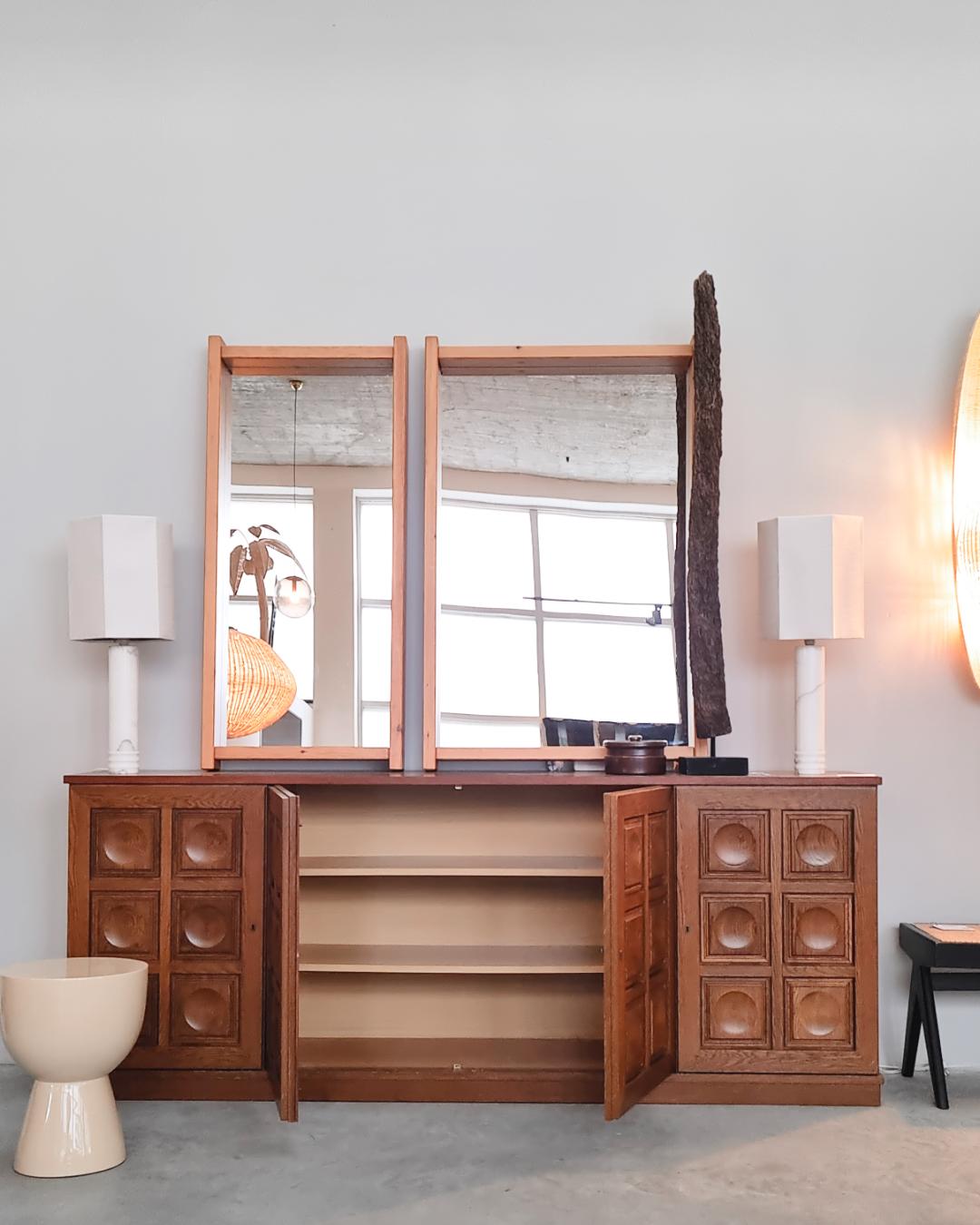 Brutalistisches Sideboard von Gerhard Bartels (Moderne der Mitte des Jahrhunderts) im Angebot