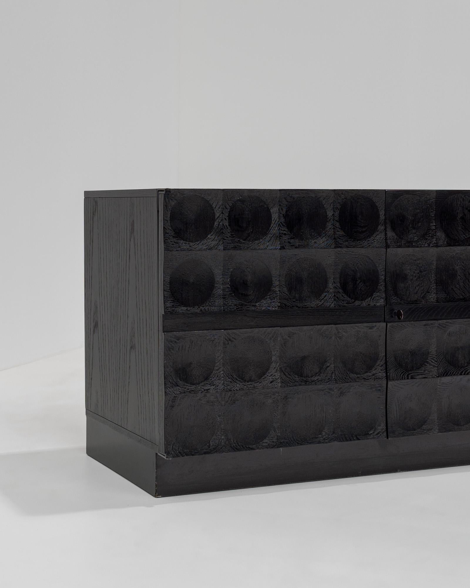 Brutalist Sideboard by Jean Batenburg, Belgium 1970s 4
