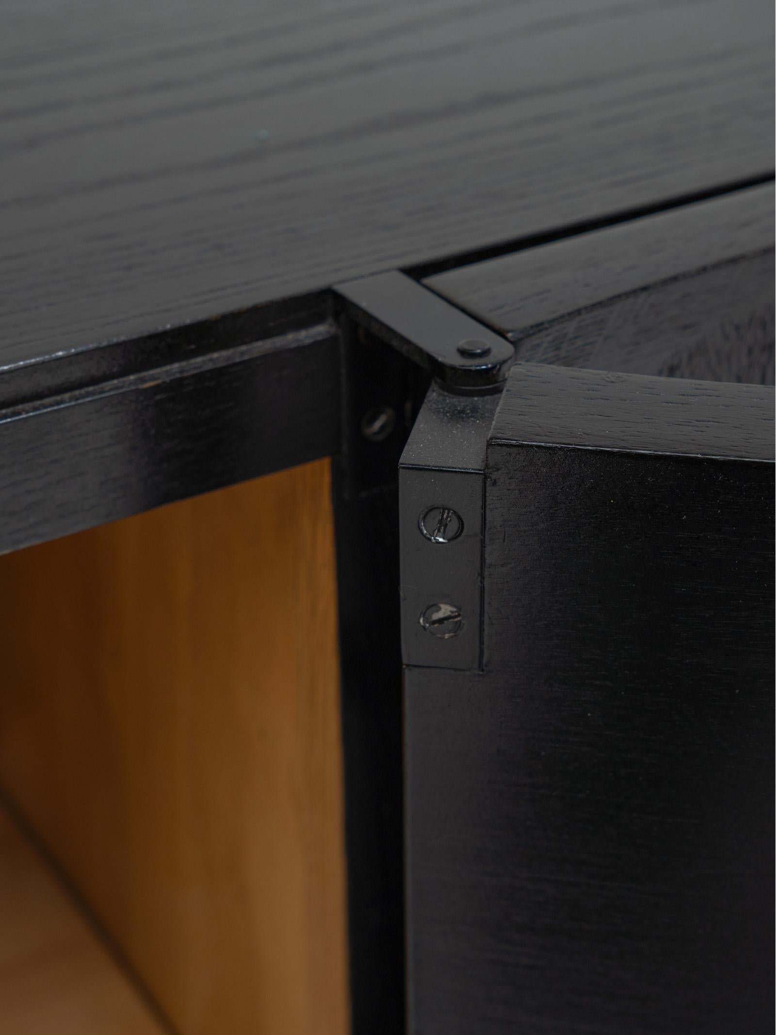 Brutalist Sideboard by Jean Batenburg, Belgium 1970s 6