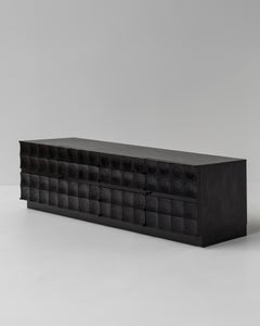 Brutalist Sideboard by Jean Batenburg, Belgium 1970s