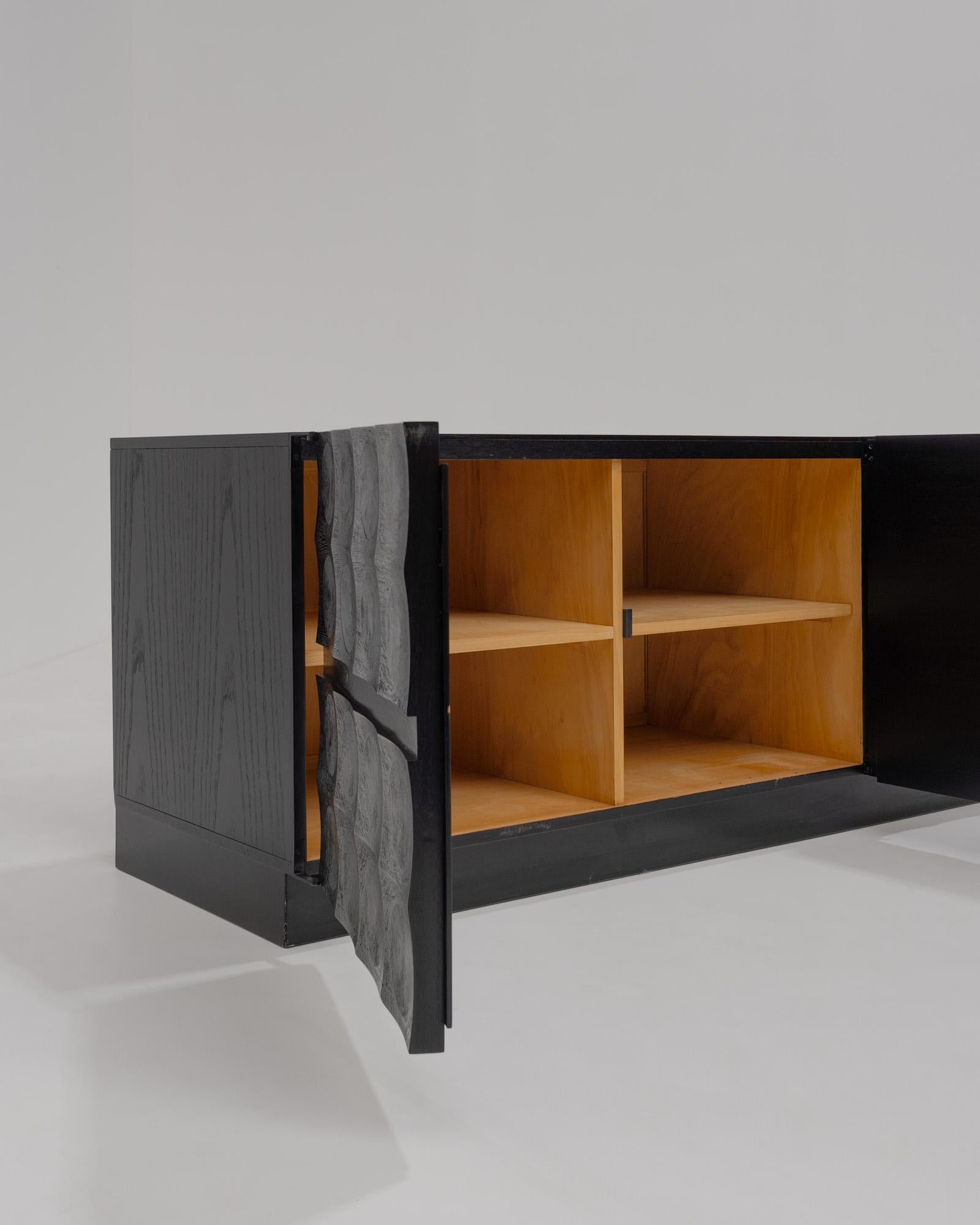 Brutalist Sideboard by Jean Batenburg, Belgium 1970s 1