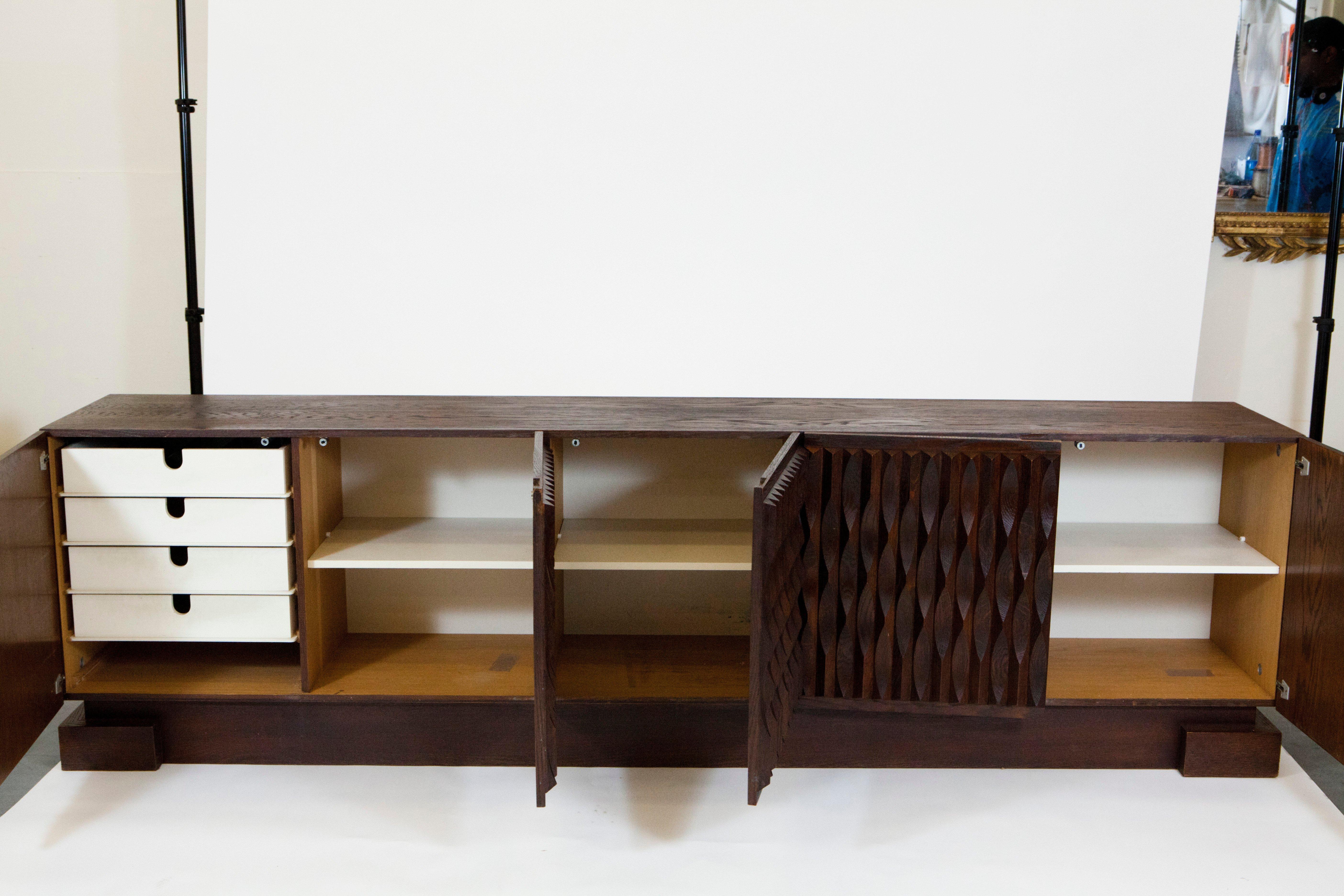 Belgian Brutalist Sideboard from Belgium