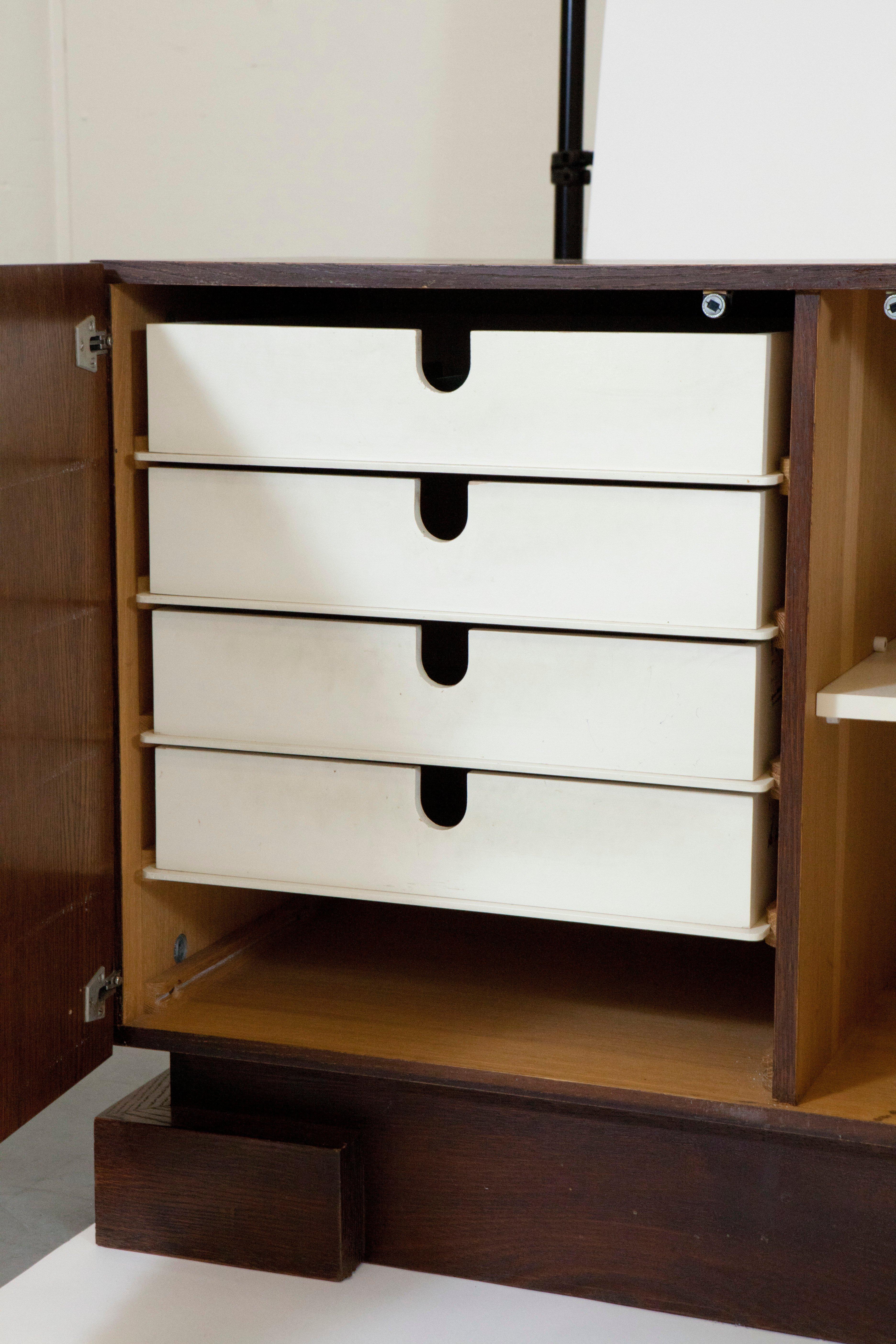 Brutalist Sideboard from Belgium In Good Condition In Washington, DC