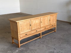 Brutalist Sideboard in Oak, Danish Mid Century, Henning Kjærnulf, 1960s