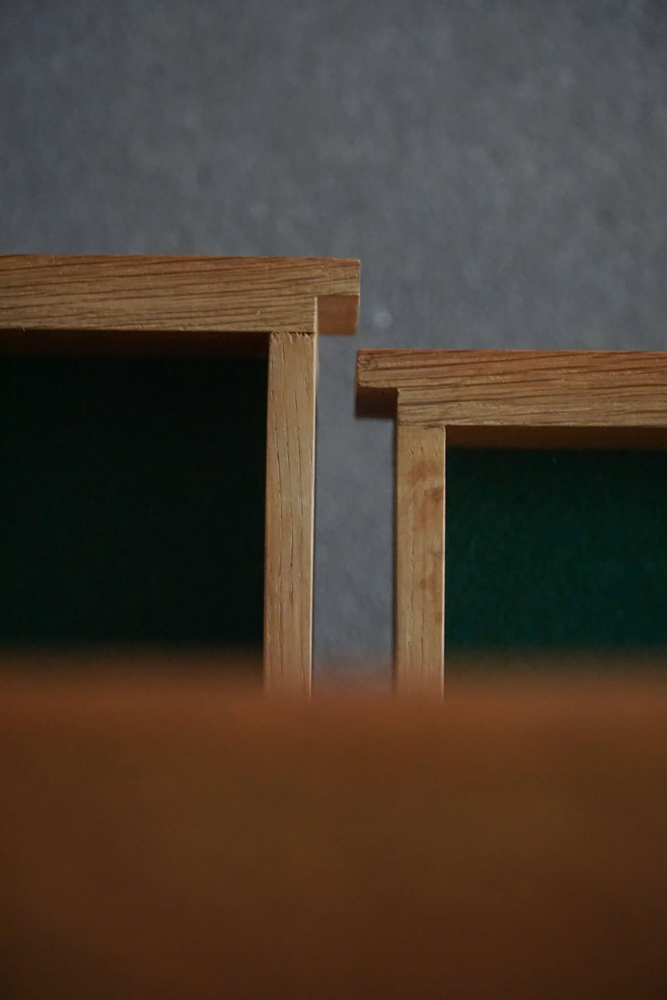 Brutalist Sideboard in Oak, Mid Century, Made by a Danish Cabinetmaker, 1960s For Sale 9