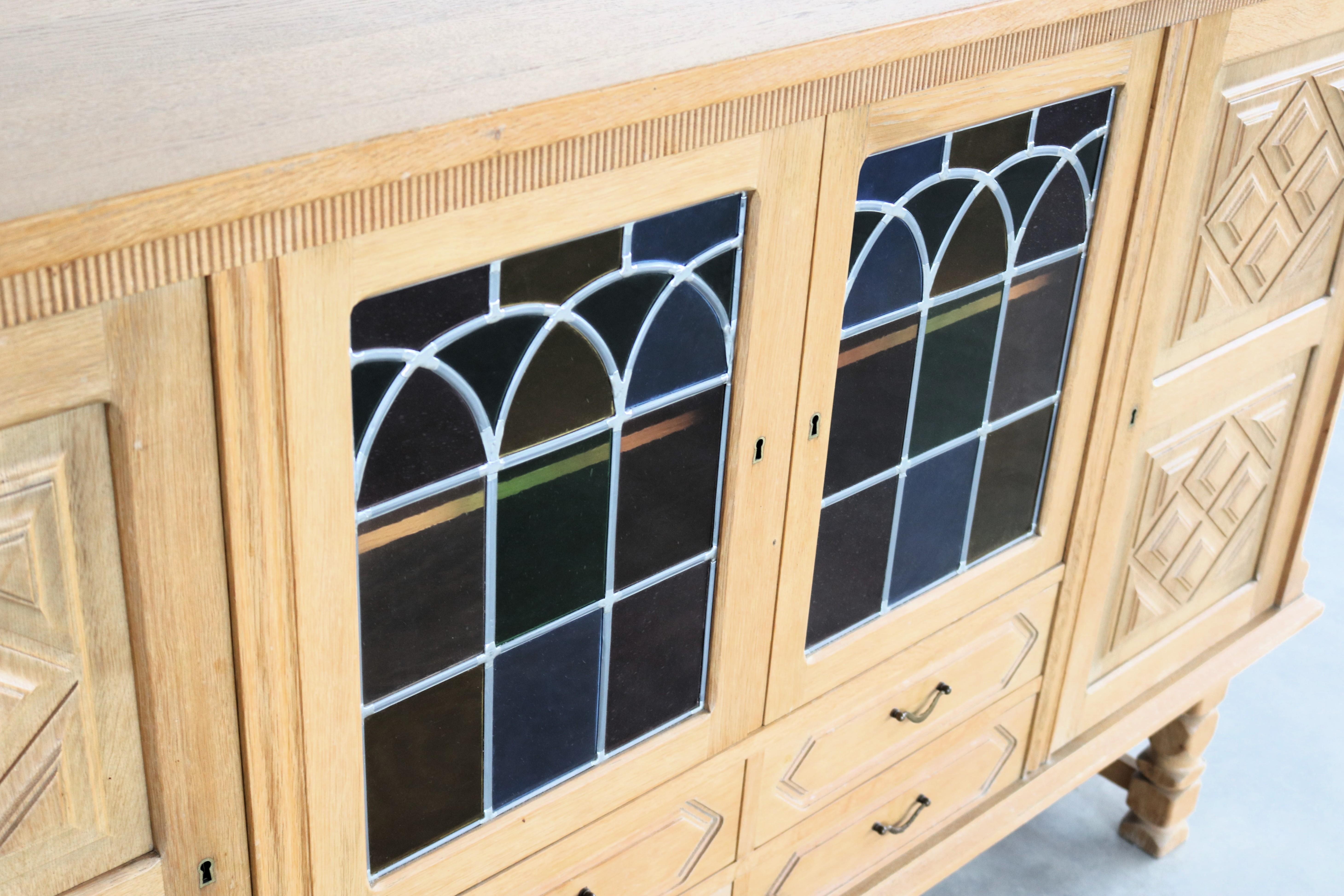Brutalist sideboard  sideboard  1960s  Danish en venta 5