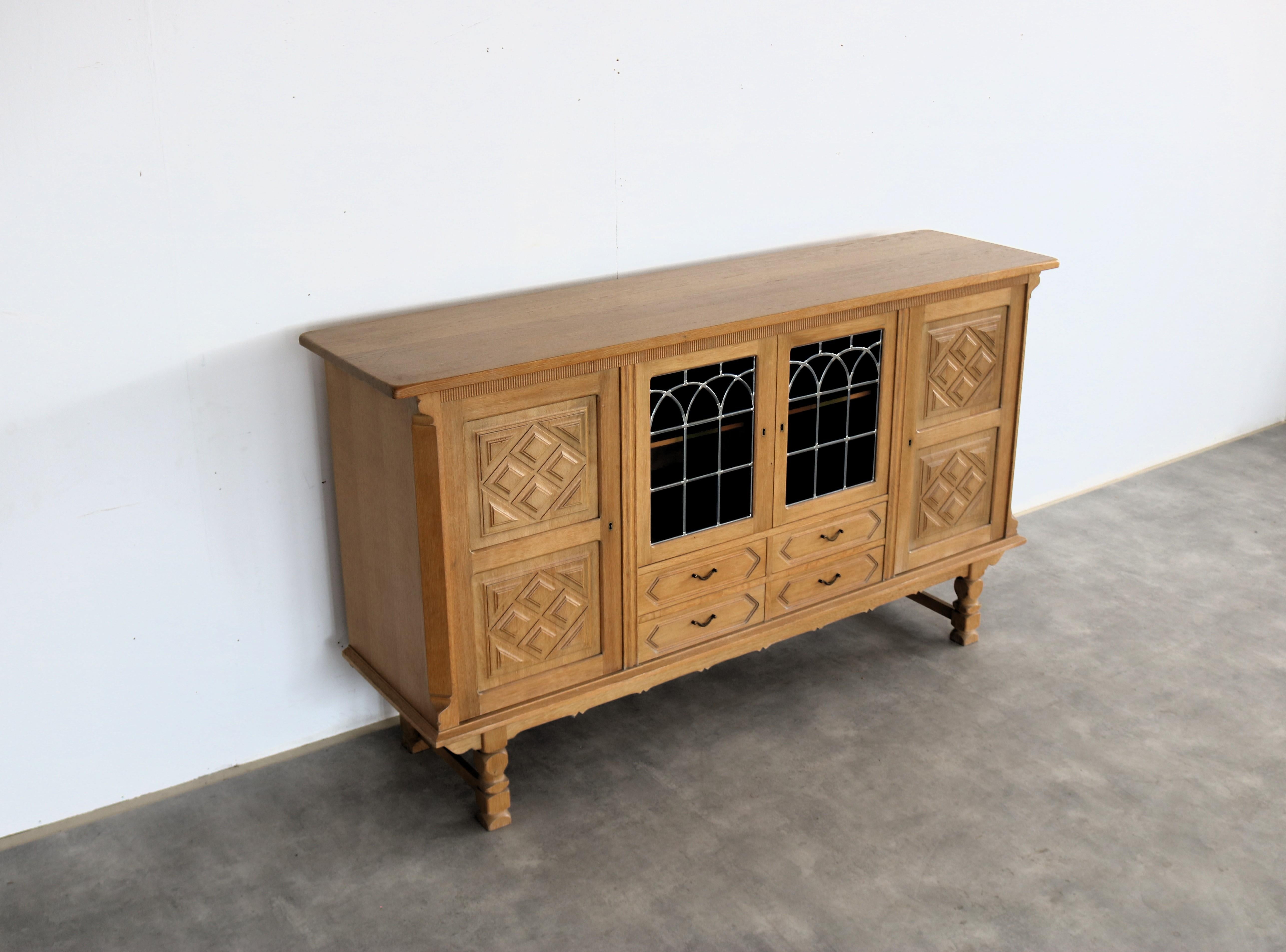 Brutalist sideboard  sideboard  1960s  Danish en venta 6
