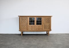 Brutalist sideboard  sideboard  1960s  Danish