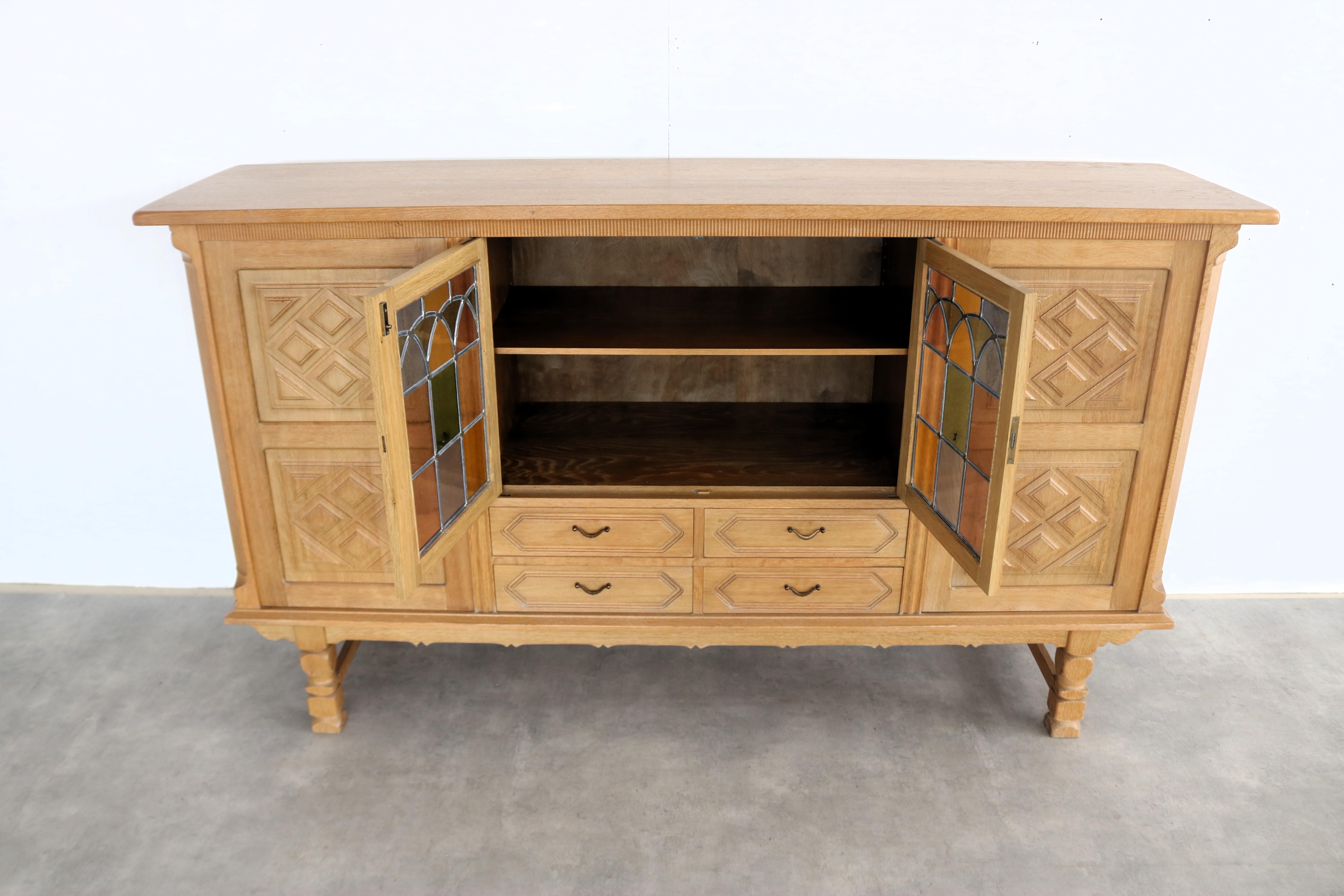 Brutalist sideboard  sideboard  1960s  Danish en venta 3
