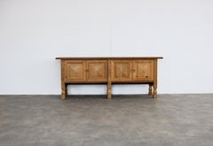 brutalist sideboard  sideboard  oak  1960s  Danish