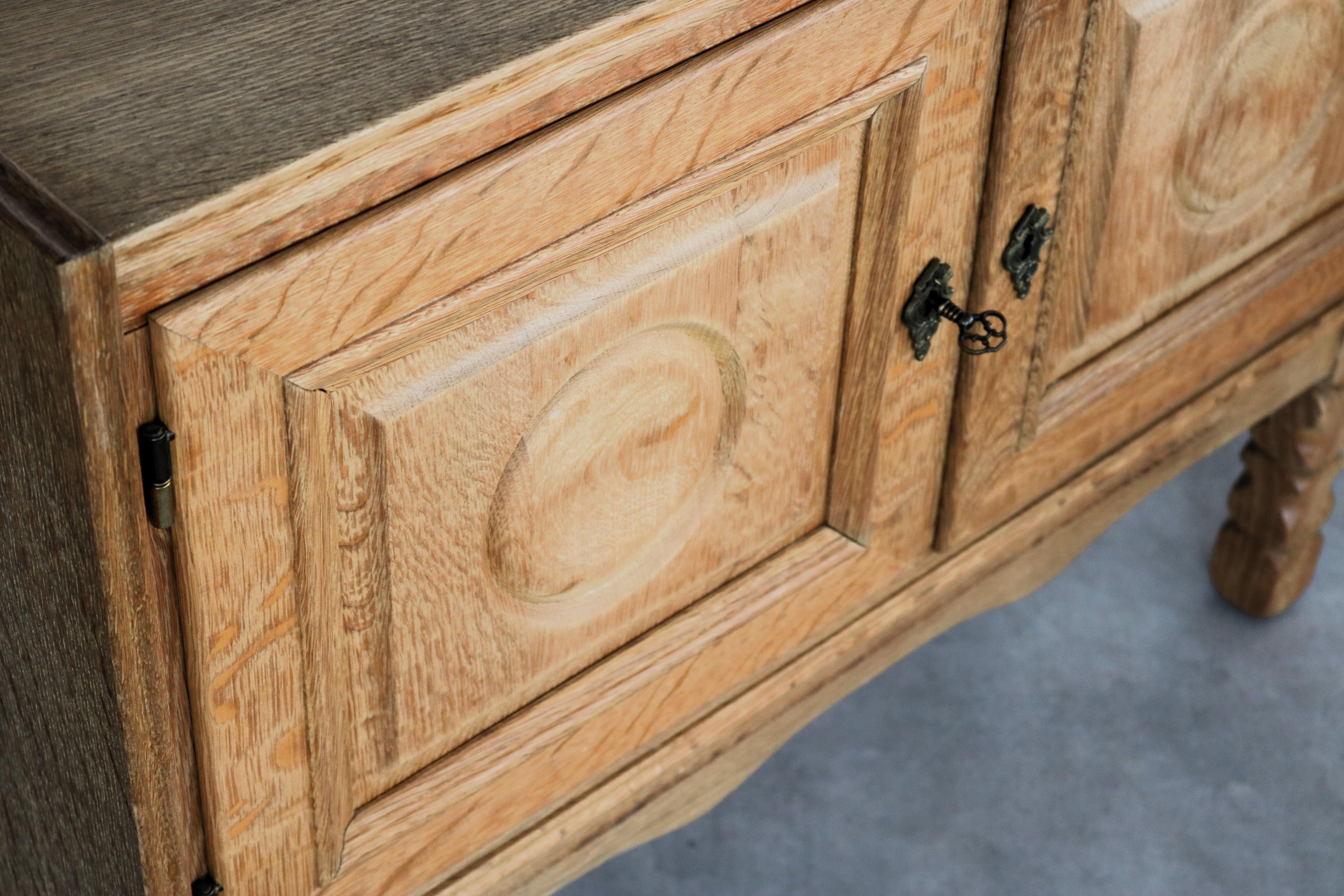 Brutalist sideboards 1960s  Danish For Sale 1