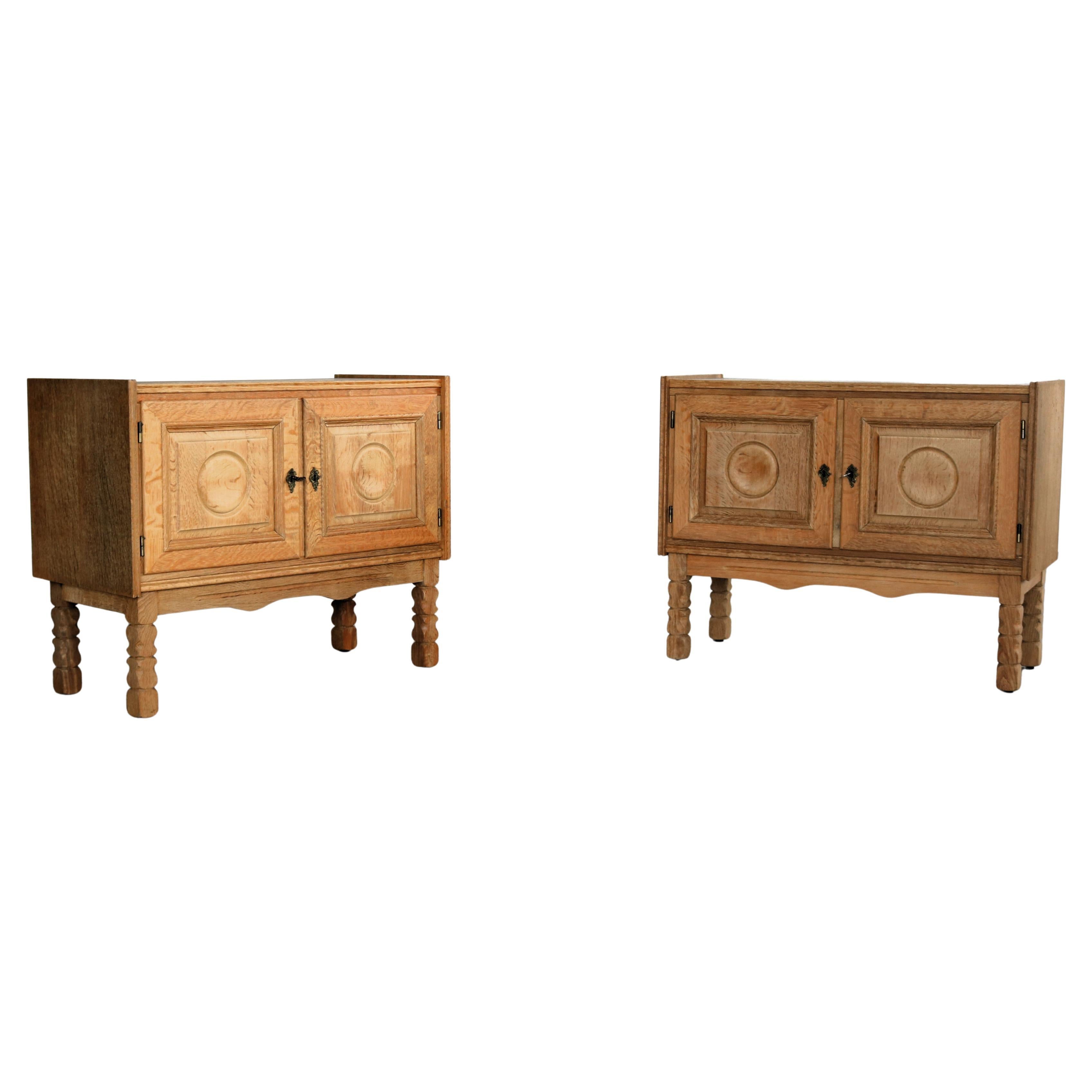 Brutalist sideboards 1960s  Danish For Sale