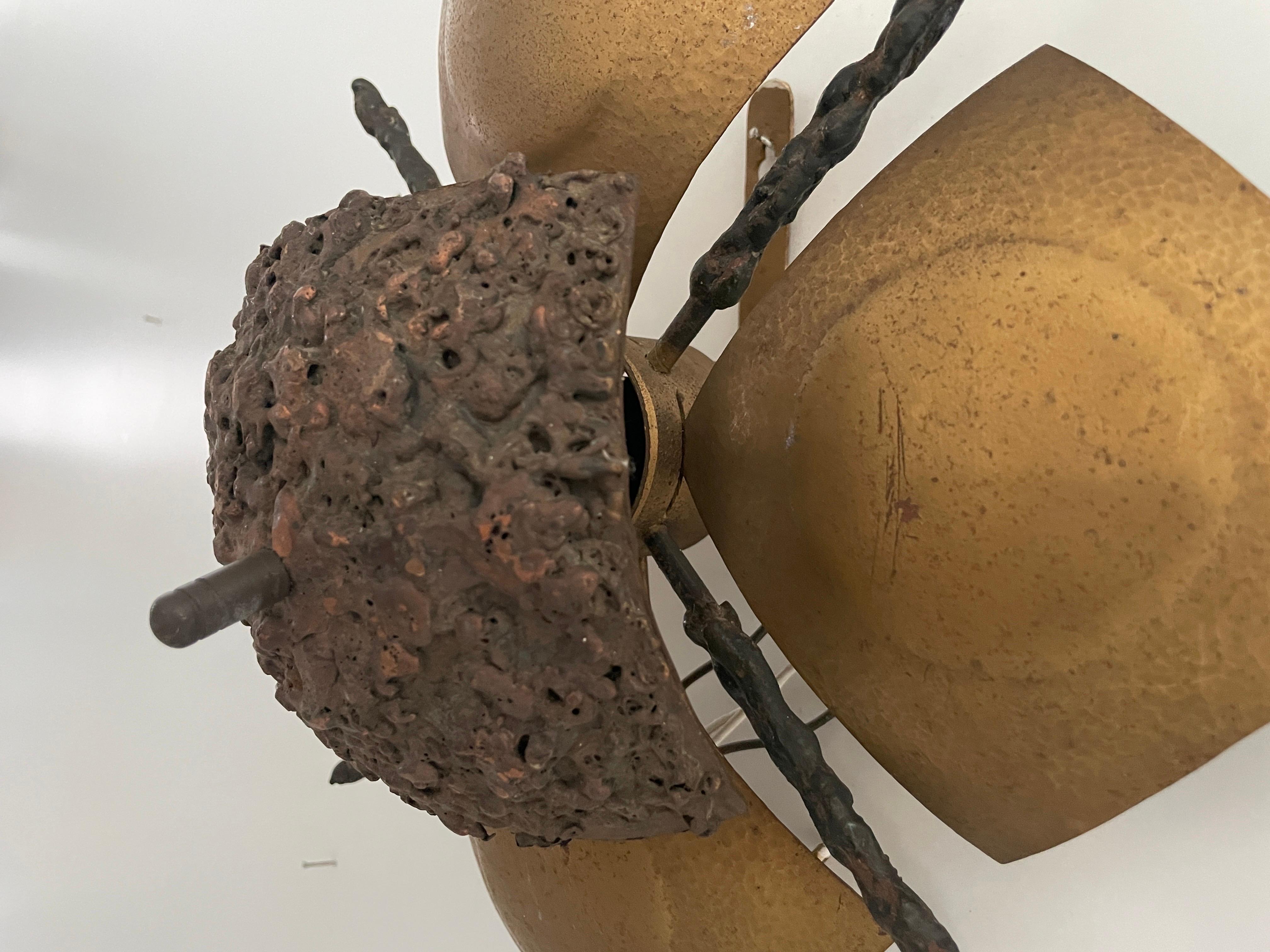 Lampe murale brutaliste, années 1950, Allemagne en vente 7