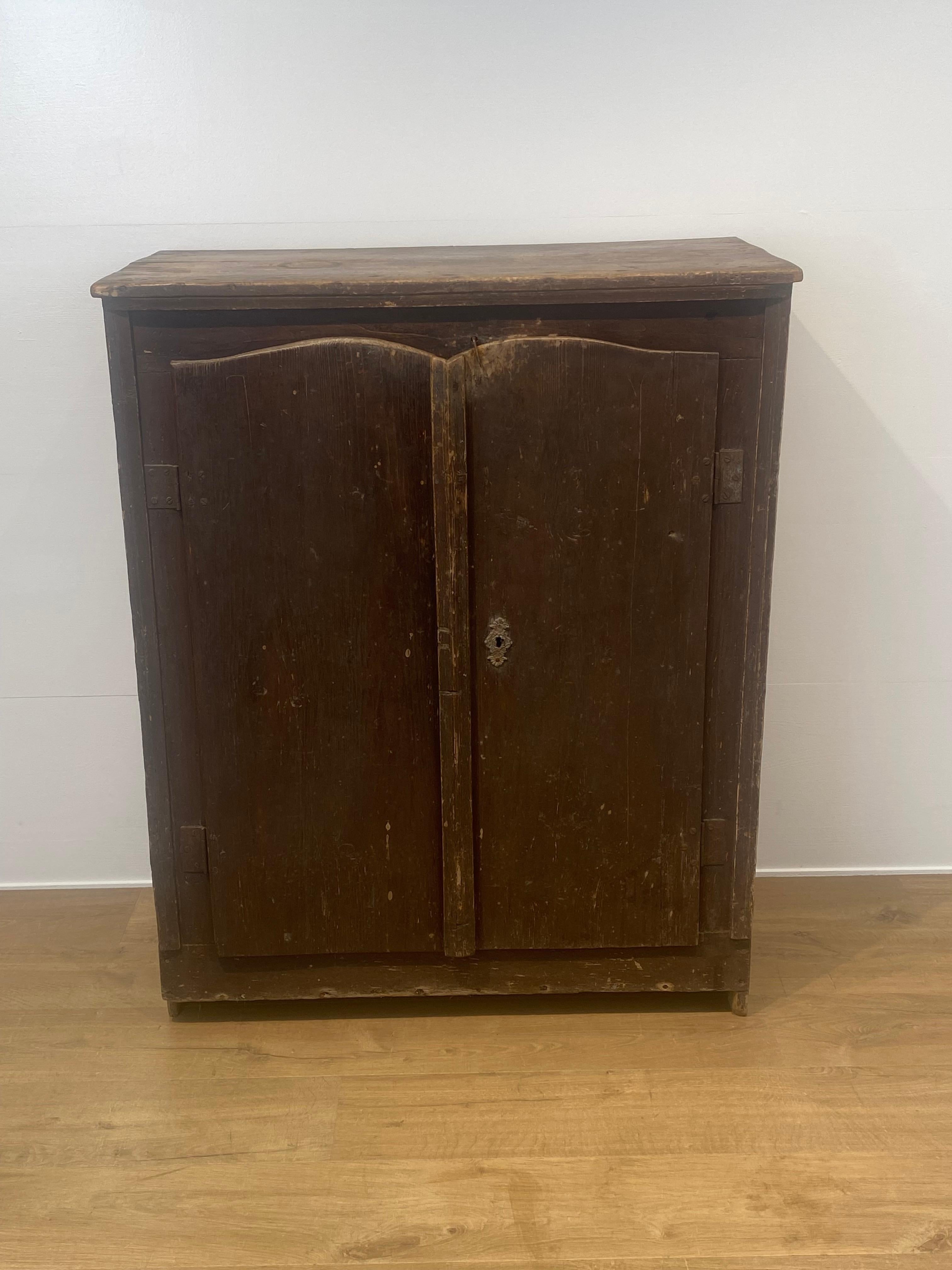 Brutalist, Small Kitchen Cabinet For Sale 5