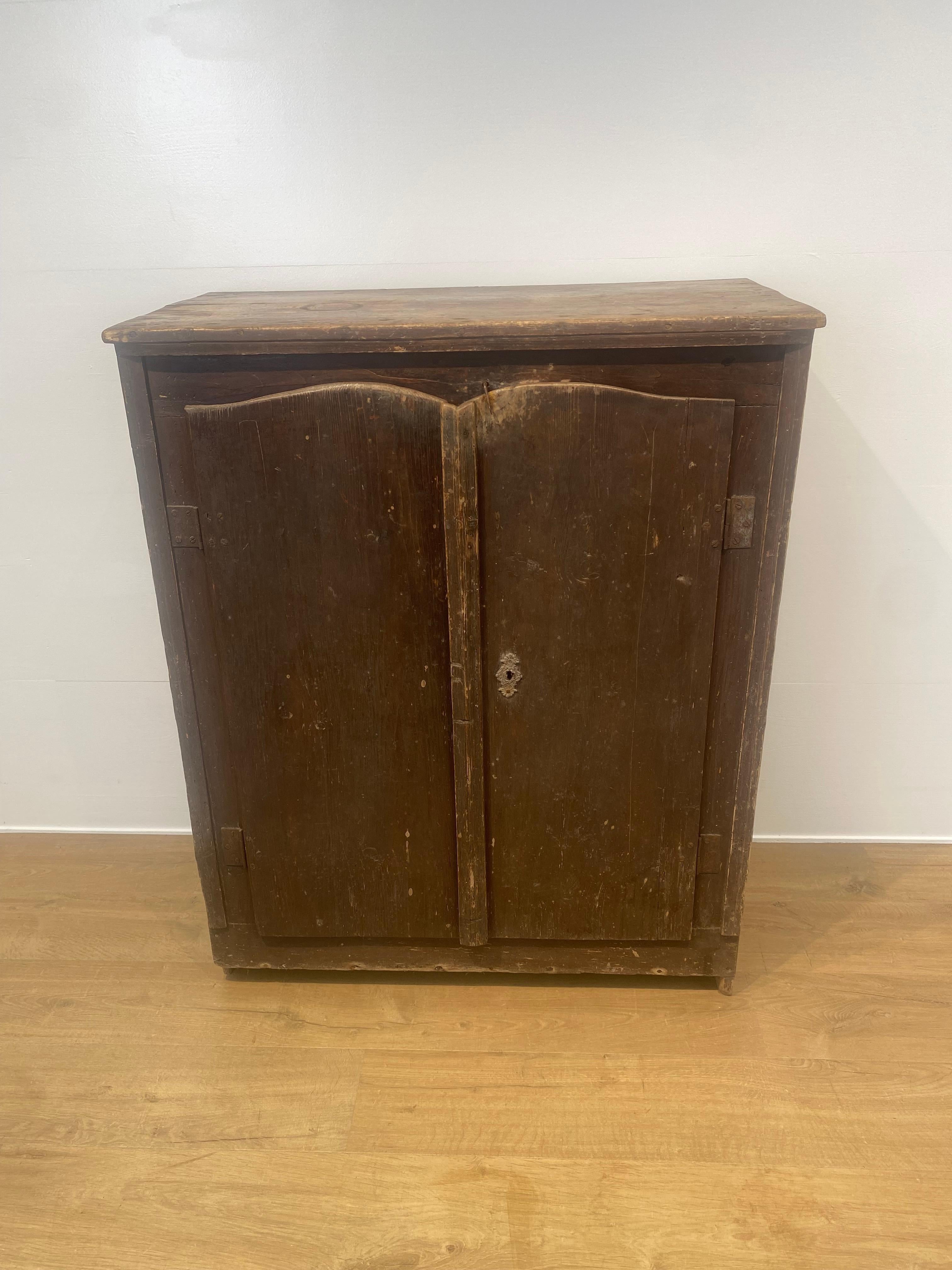 Brutalist, Small Kitchen Cabinet For Sale 6