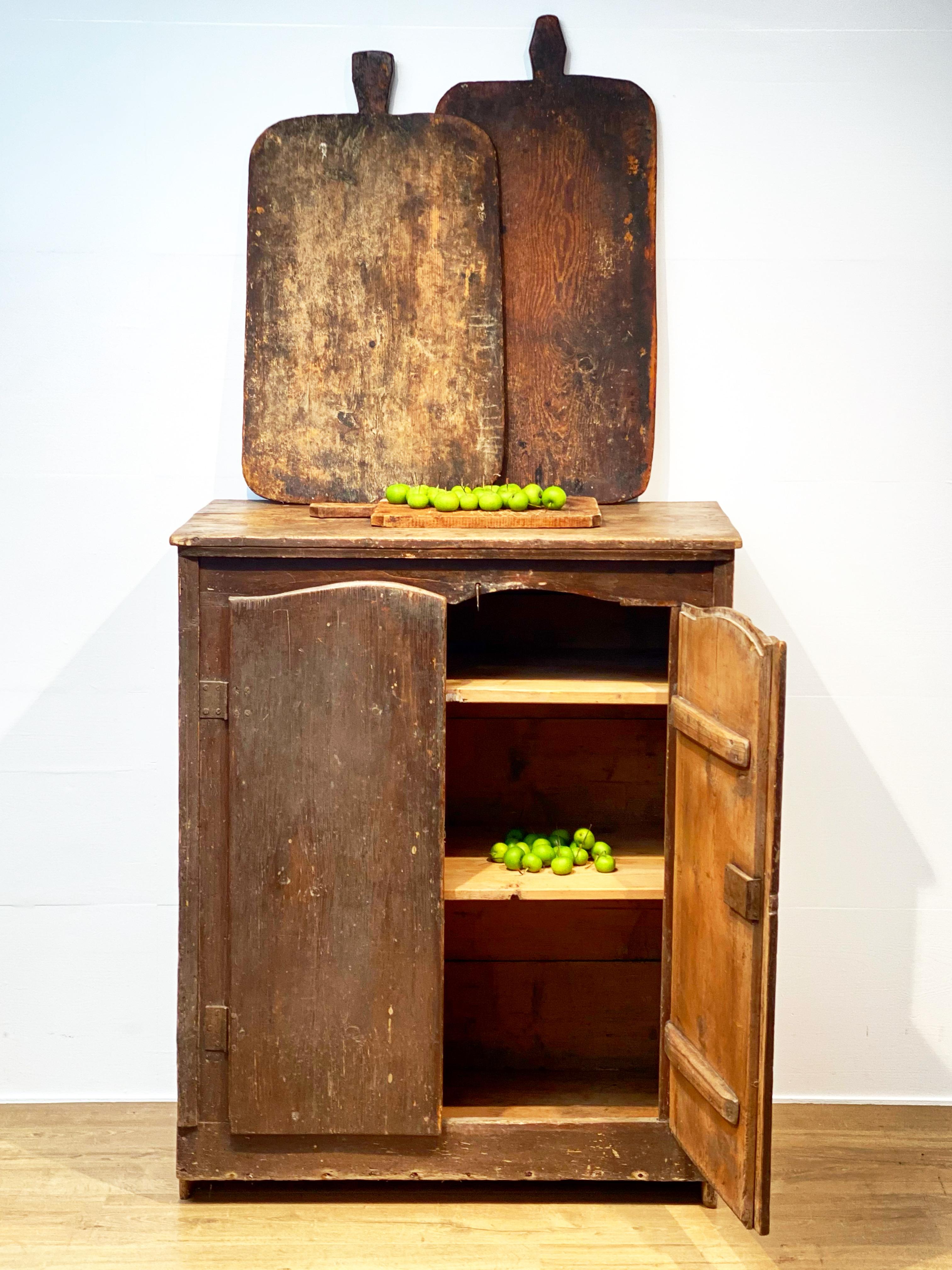 Brutalist, Small Kitchen Cabinet For Sale 7