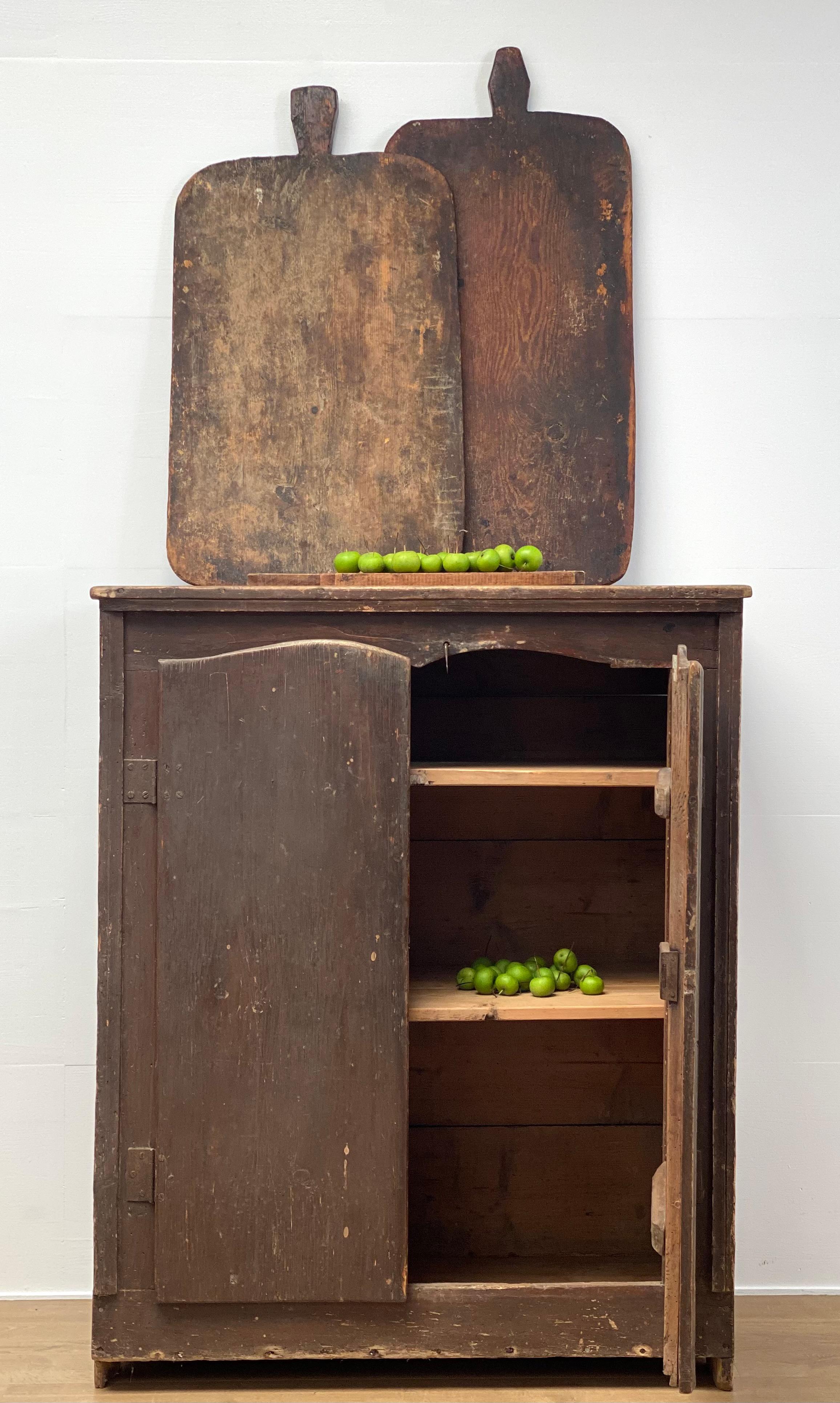 Brutalist, Small Kitchen Cabinet For Sale 8