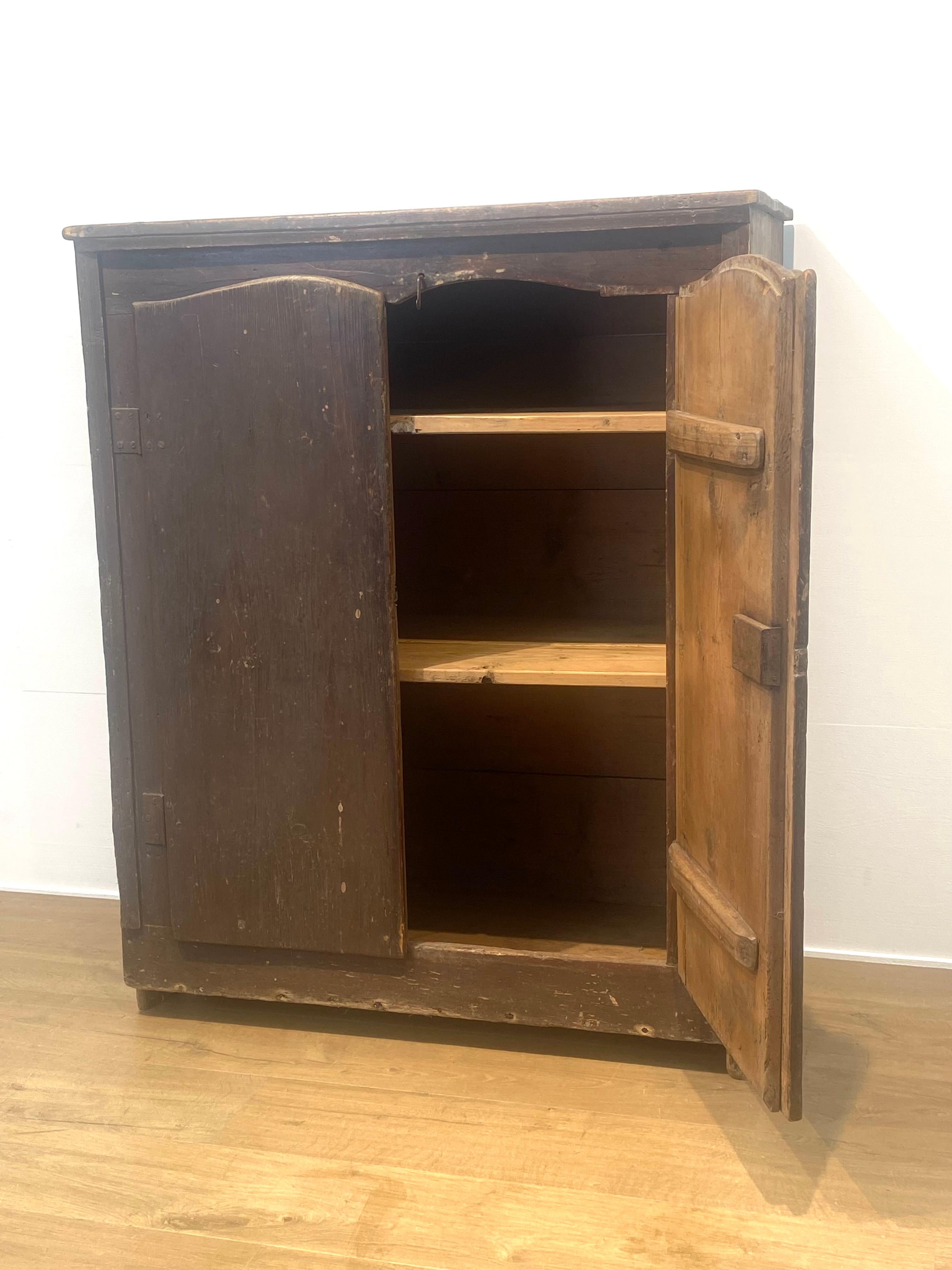 Brutalist, Small Kitchen Cabinet For Sale 2