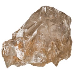 Brutalist Solid Glass Rock att. to Saint Gobain - France 1970's