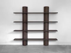 Brutalist Solid Oak Bibliothèque - Brut by Mokko