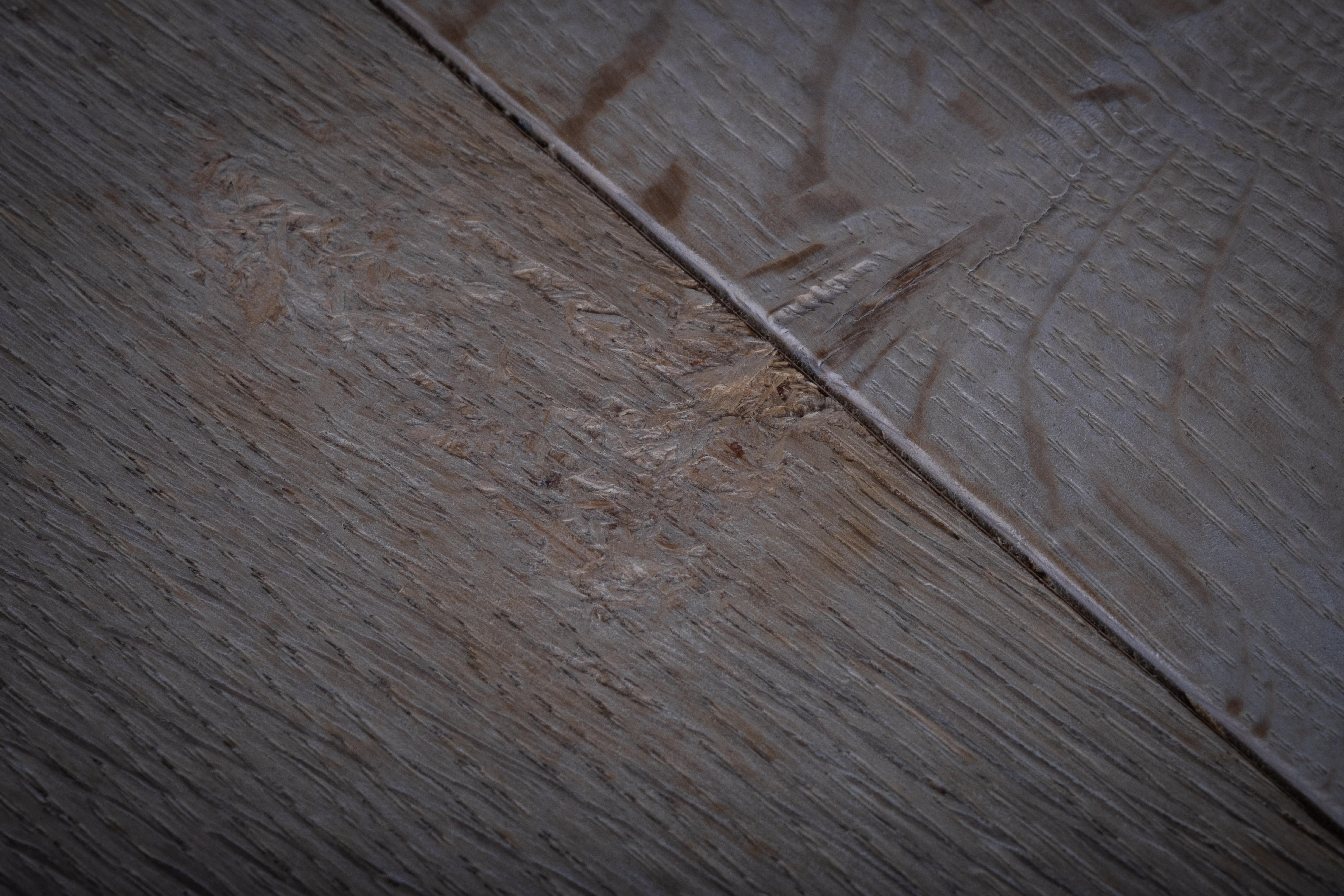 Brutalist Solid Oak Dining Table by Henning Kjærnulf, 1970s en vente 3