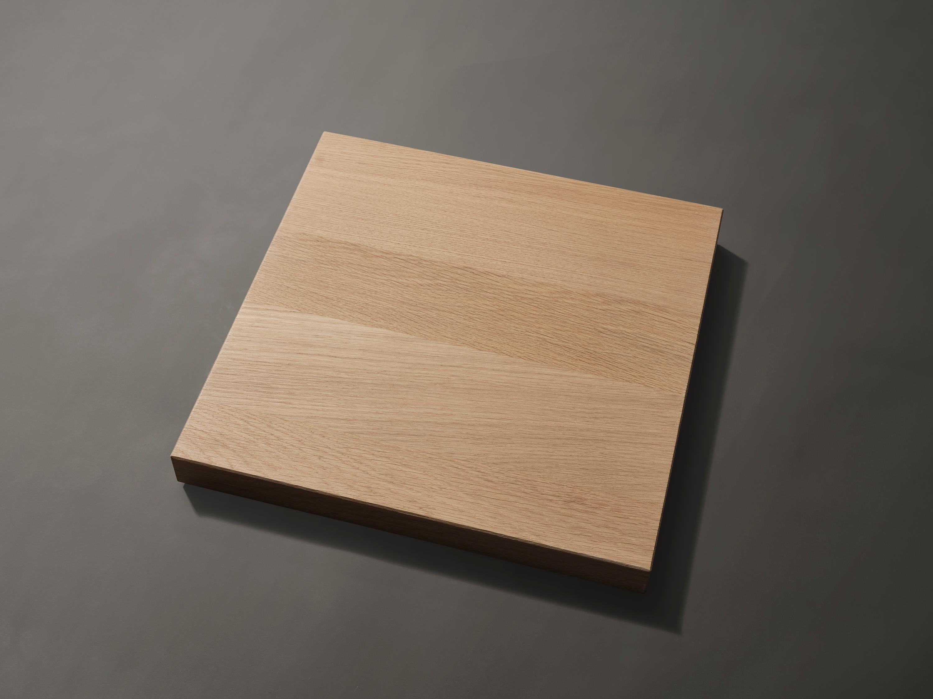 Brutalist Solid Walnut Fenestra Console For Sale 4