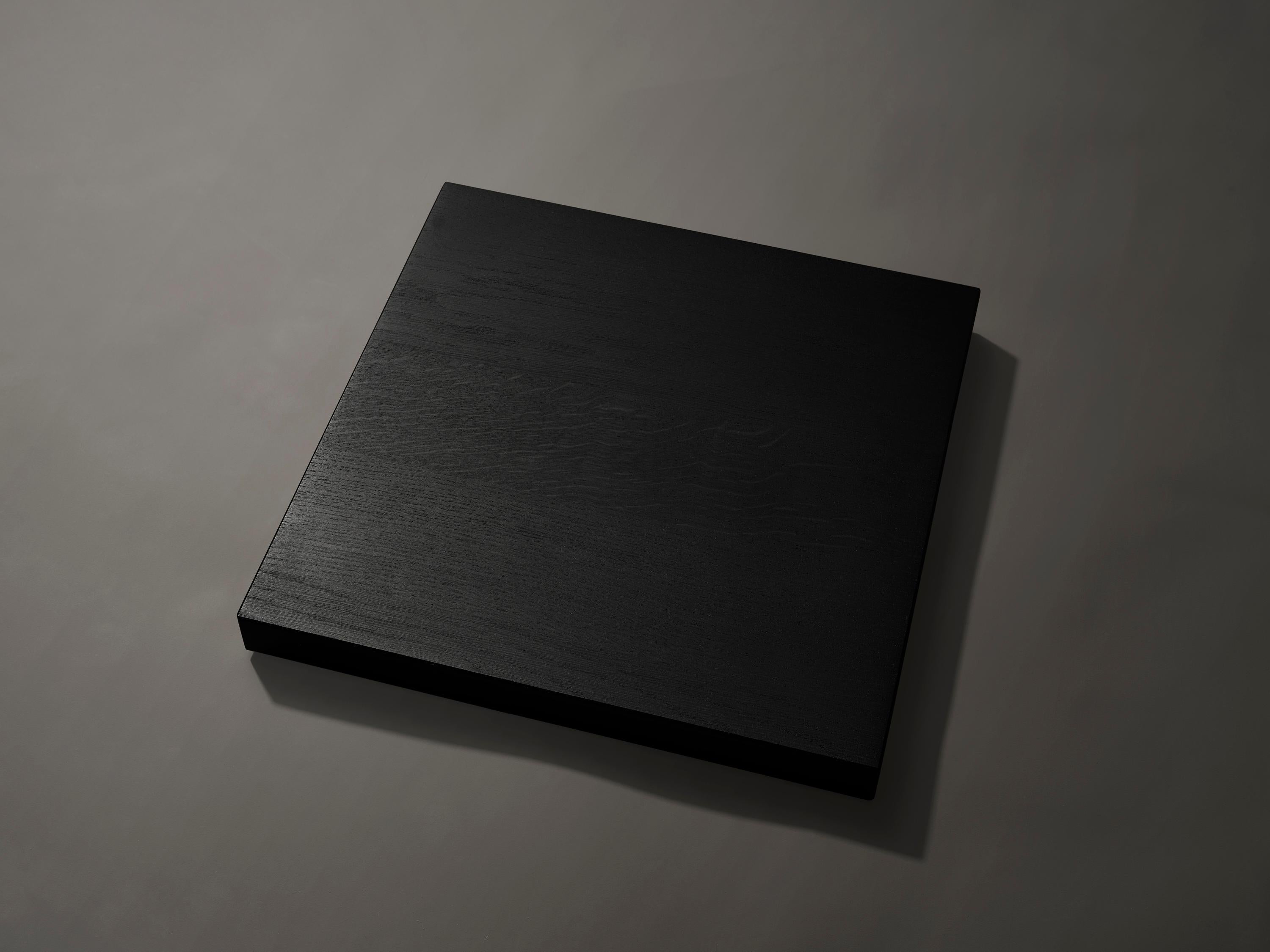 Brutalist Solid Walnut Fenestra Console For Sale 2