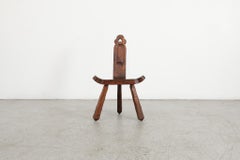 Brutalist Spanish Fireside Chair