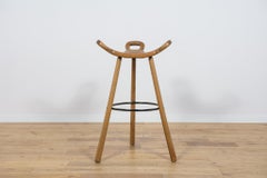 Brutalist Spanish Marbella Bar Stool, 1970s