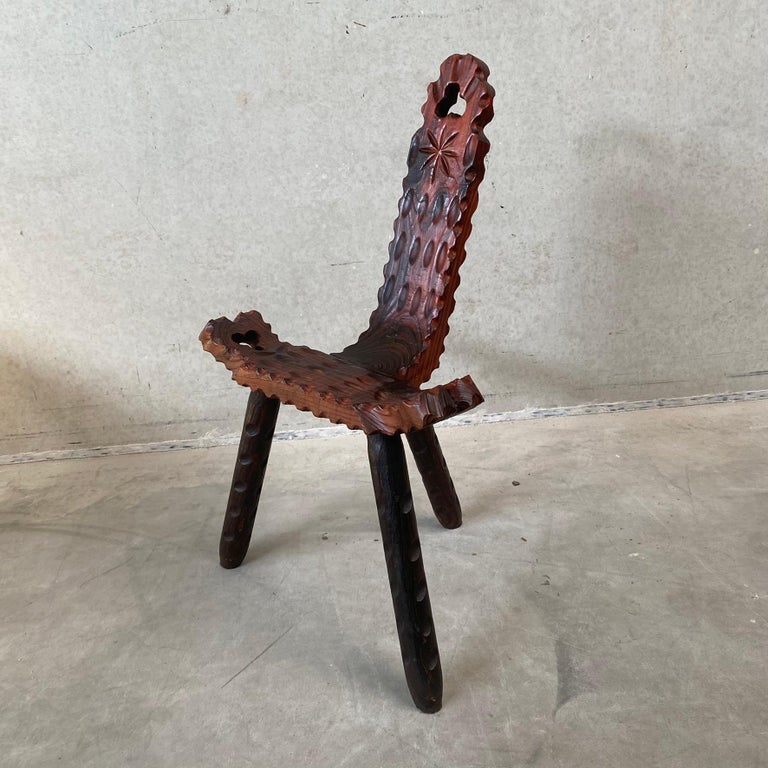 Mid century 2024 tripod chair